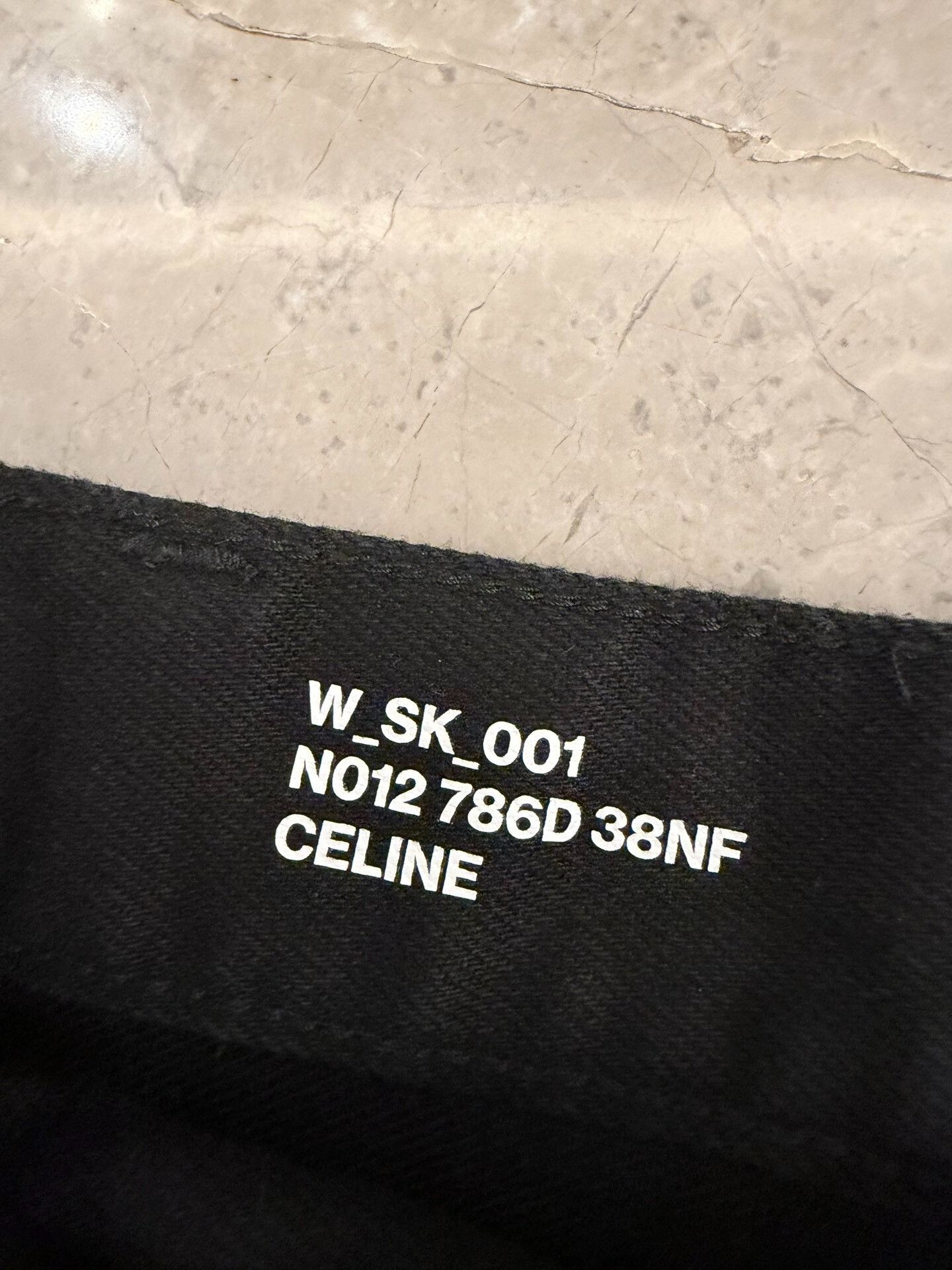 Celine Celine W_SK_001 Black Denim Jeans Size 25 Size 25" / US 0 / IT 36 - 5 Thumbnail