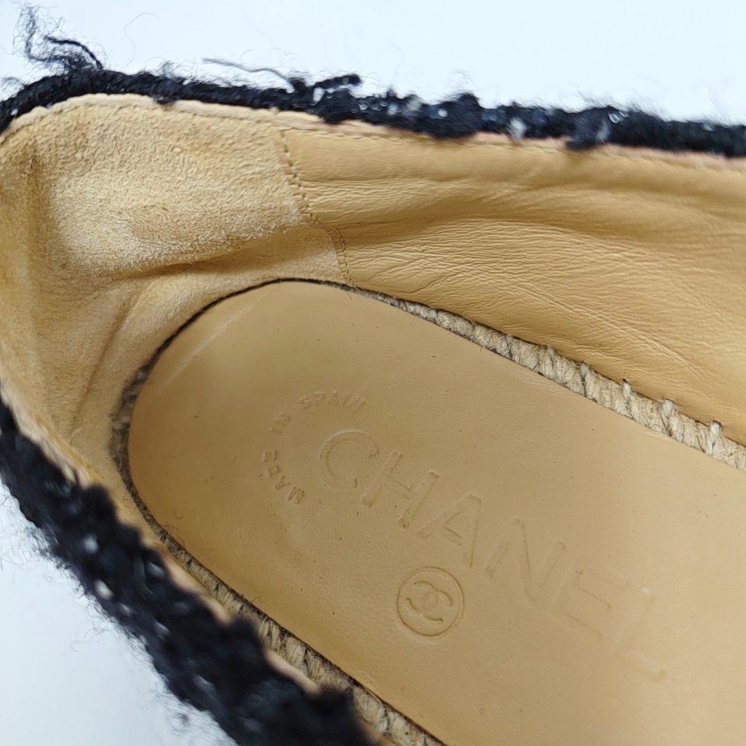 Chanel Chanel Tweed CC Logo Espadrilles Size 40 Size US 10 / IT 40 - 8 Thumbnail