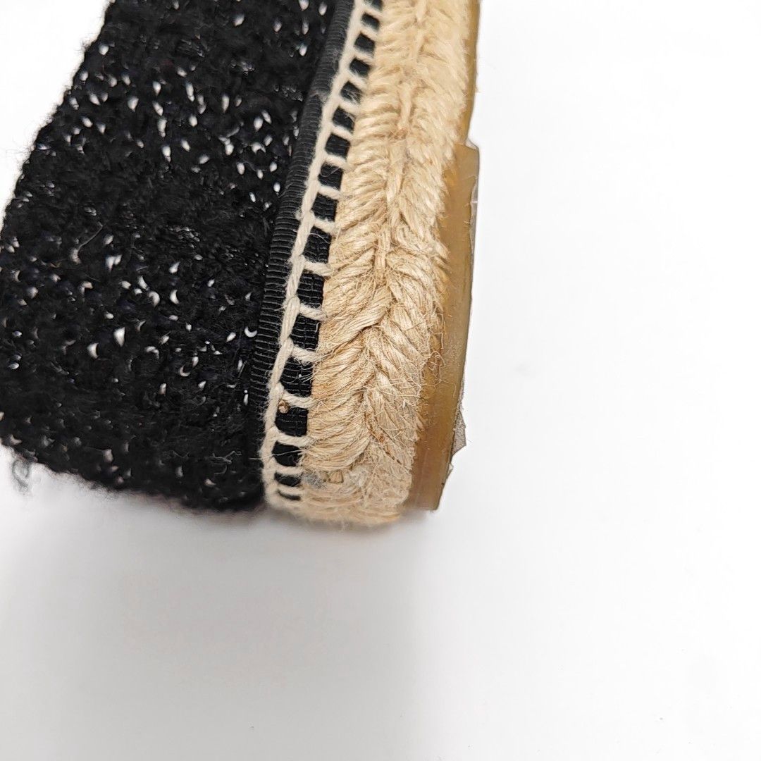 Chanel Chanel Tweed CC Logo Espadrilles Size 40 Size US 10 / IT 40 - 9 Thumbnail