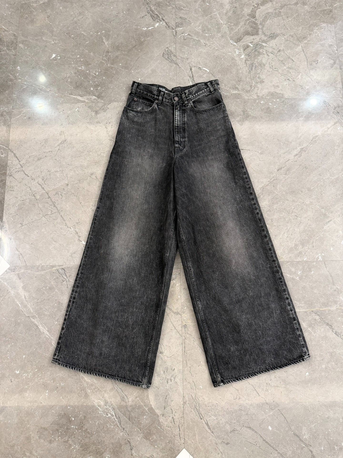 Celine Celine 22SS Washed Black Denim Jeans Size 27 Size US 27 - 2 Thumbnail