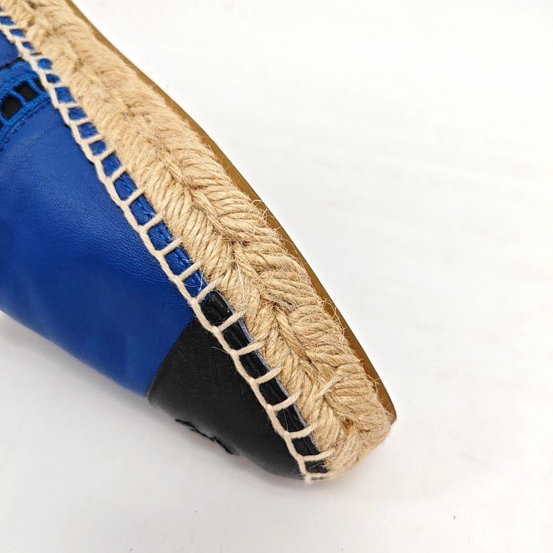 Chanel Chanel Blue Leather Espadrilles Size 40 Size US 9 / IT 39 - 7 Thumbnail