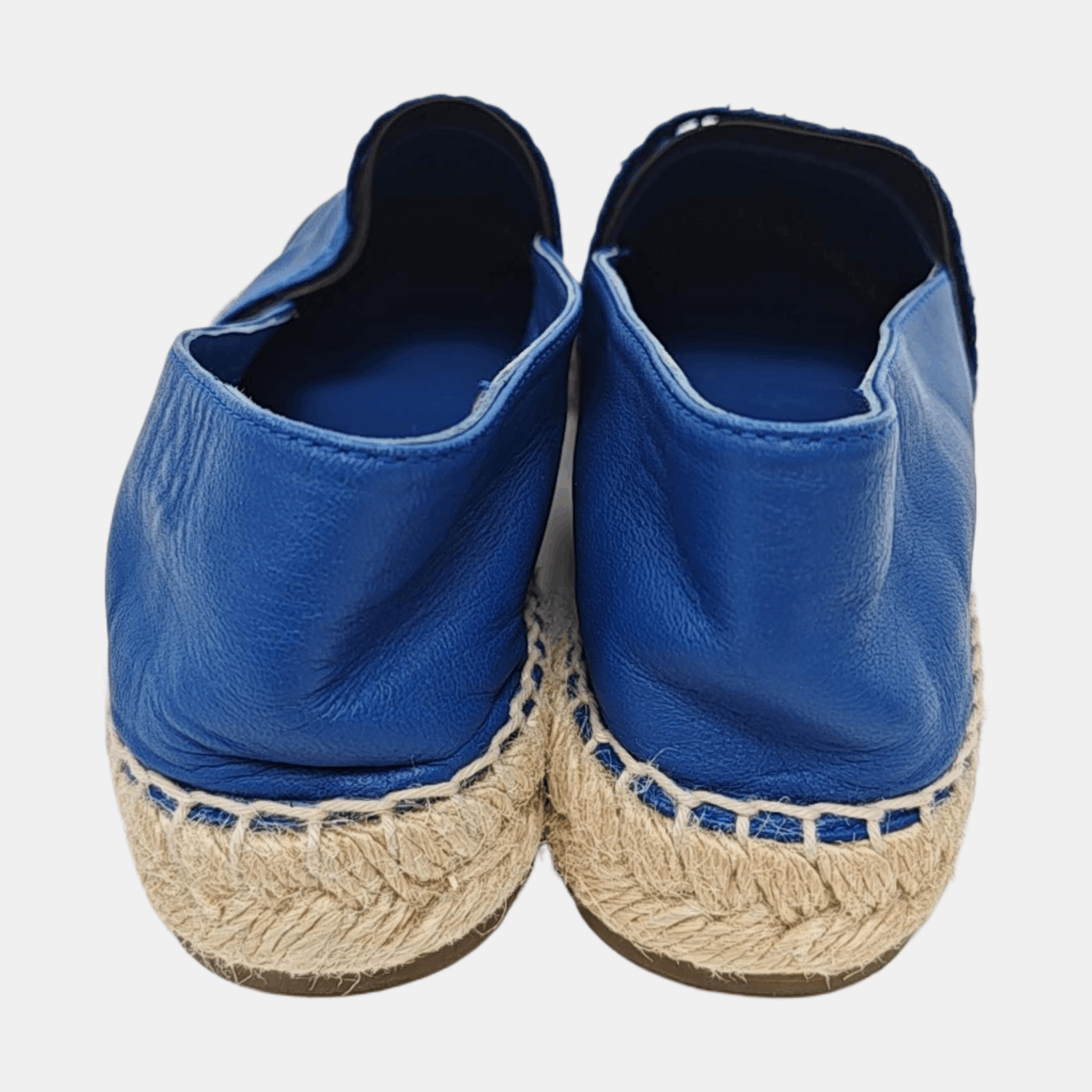 Chanel Chanel Blue Leather Espadrilles Size 40 Size US 9 / IT 39 - 4 Thumbnail