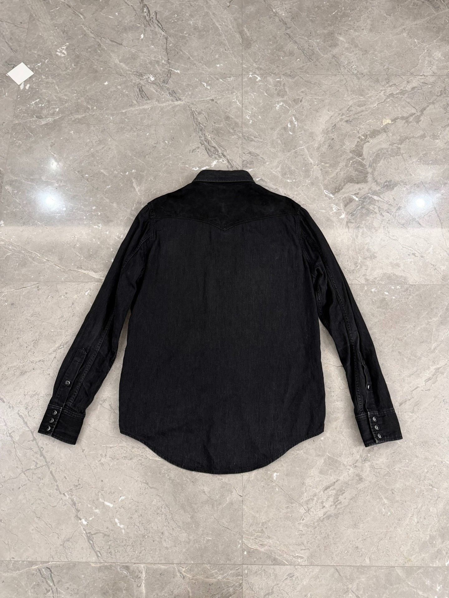 Saint Laurent Paris Saint Laurent Western Snap Button Shirt Size M Size US M / EU 48-50 / 2 - 3 Thumbnail