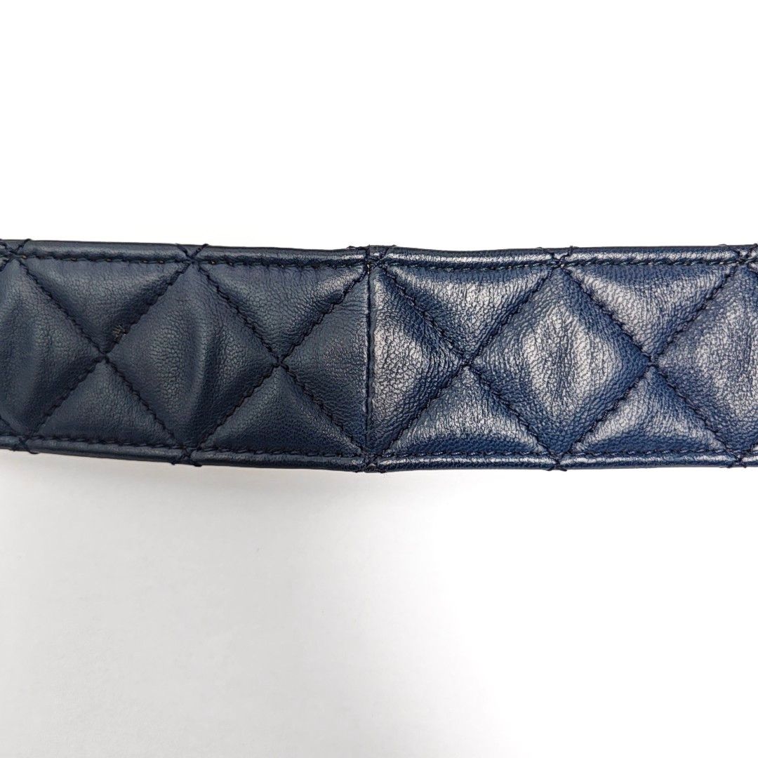 Chanel Chanel Quilted Leather CC Logo Belt Size ONE SIZE - 5 Thumbnail
