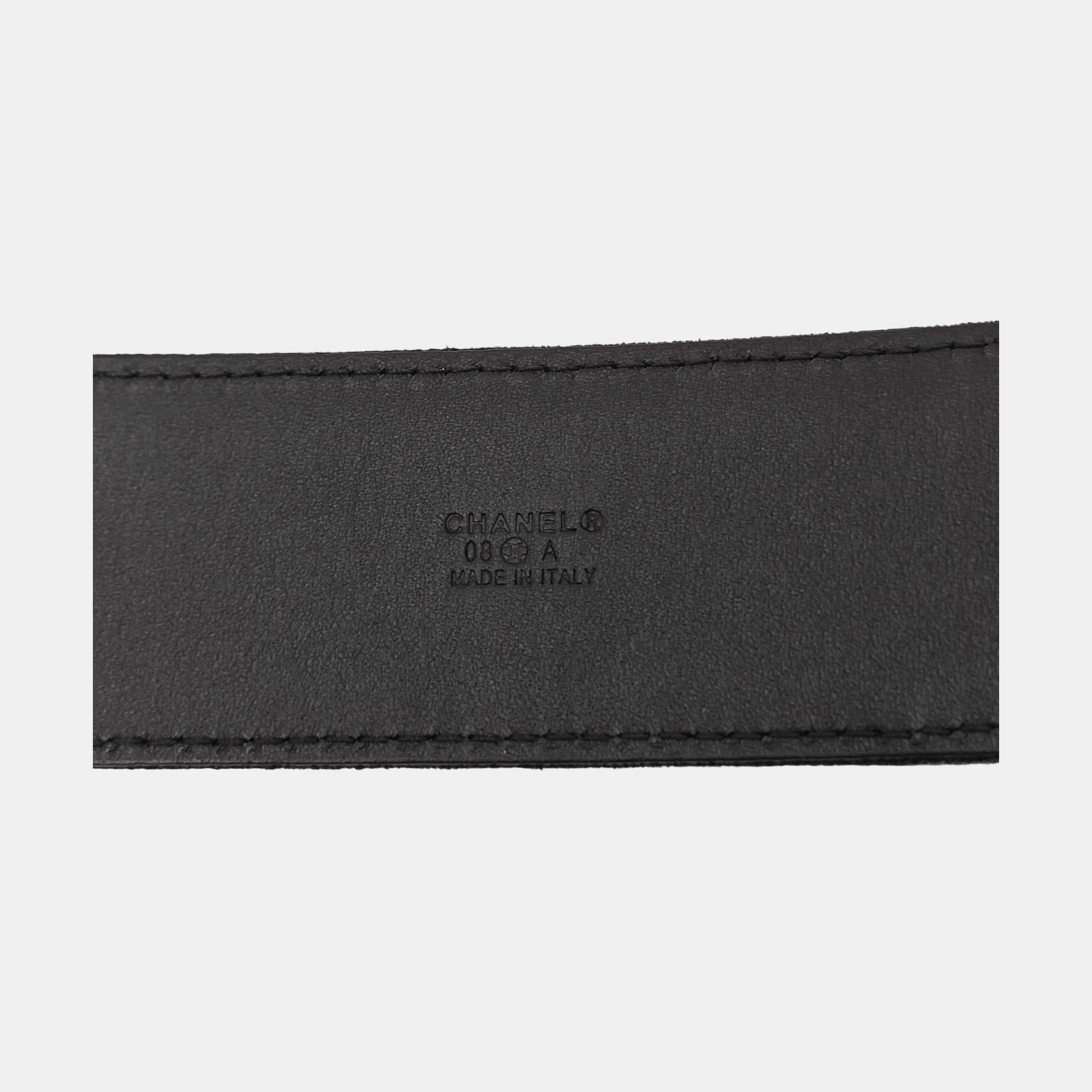 Chanel Chanel Suede Belt Size 32 Size 34 - 4 Thumbnail
