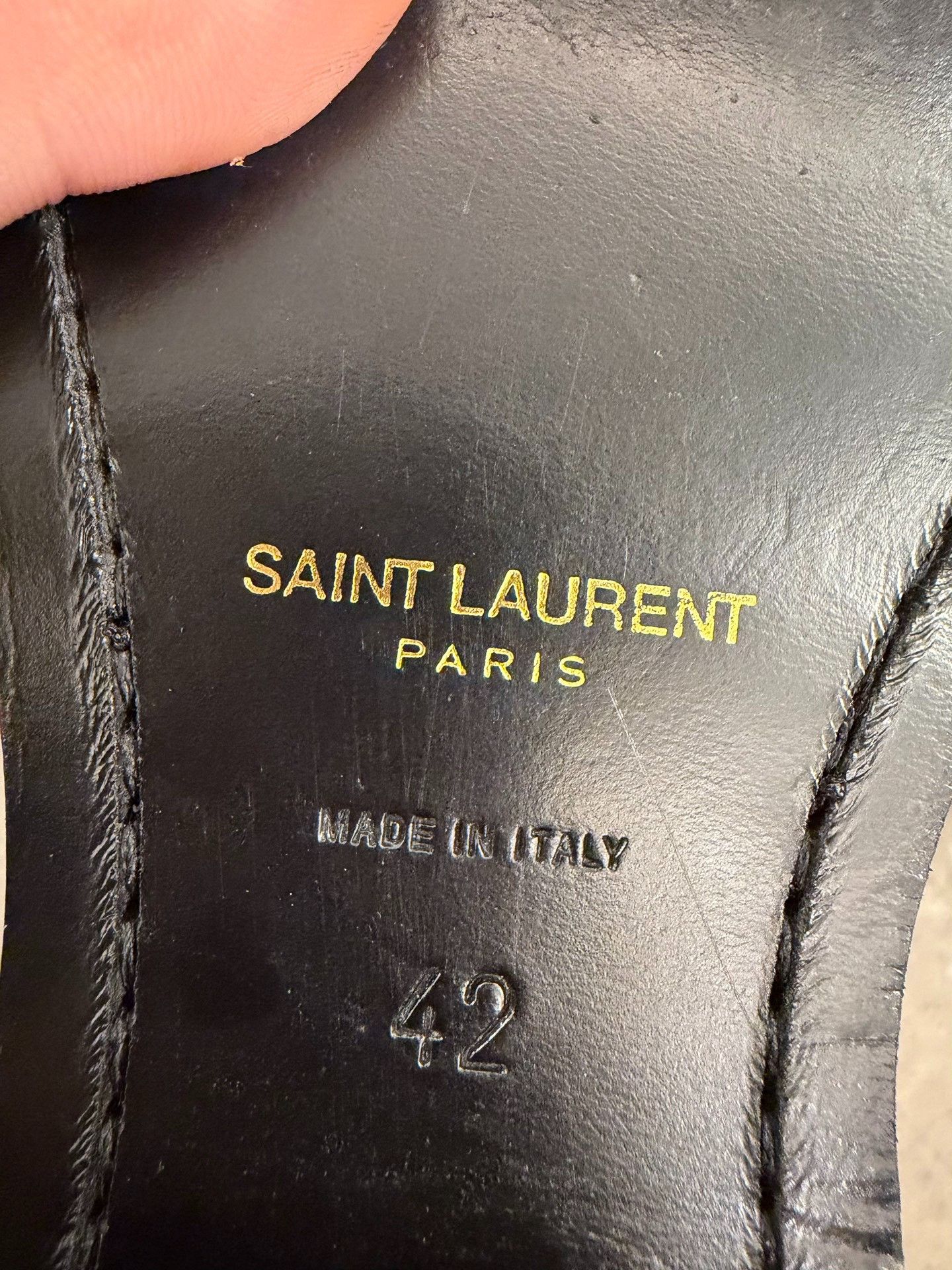 Saint Laurent Paris Saint Laurent Studded Chelsea Boots Size 9 Size US 9 / EU 42 - 5 Thumbnail