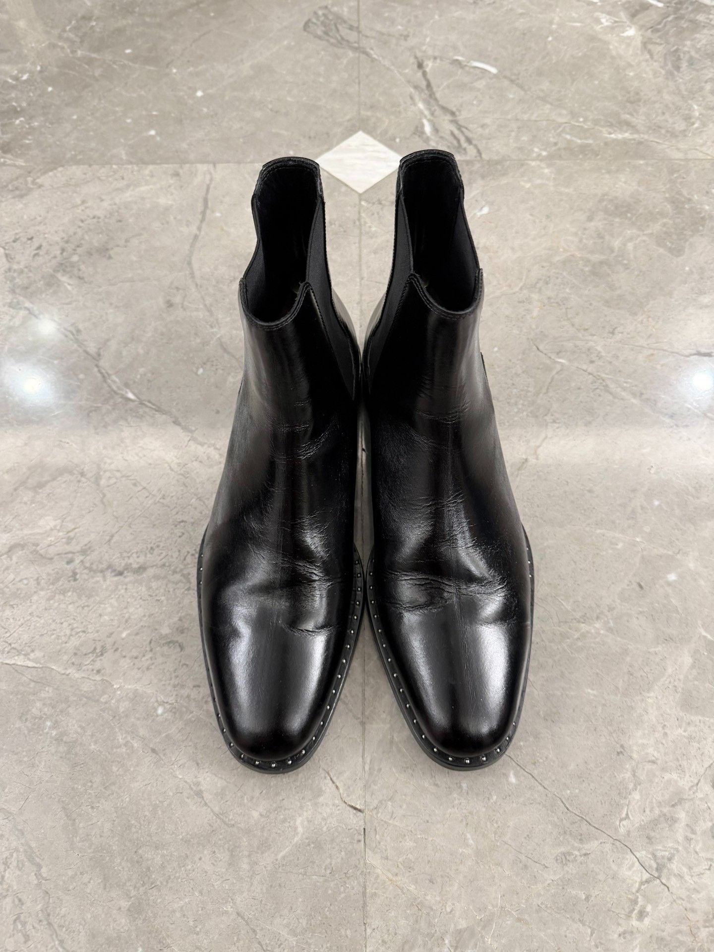 Saint Laurent Paris Saint Laurent Studded Chelsea Boots Size 9 Size US 9 / EU 42 - 3 Thumbnail