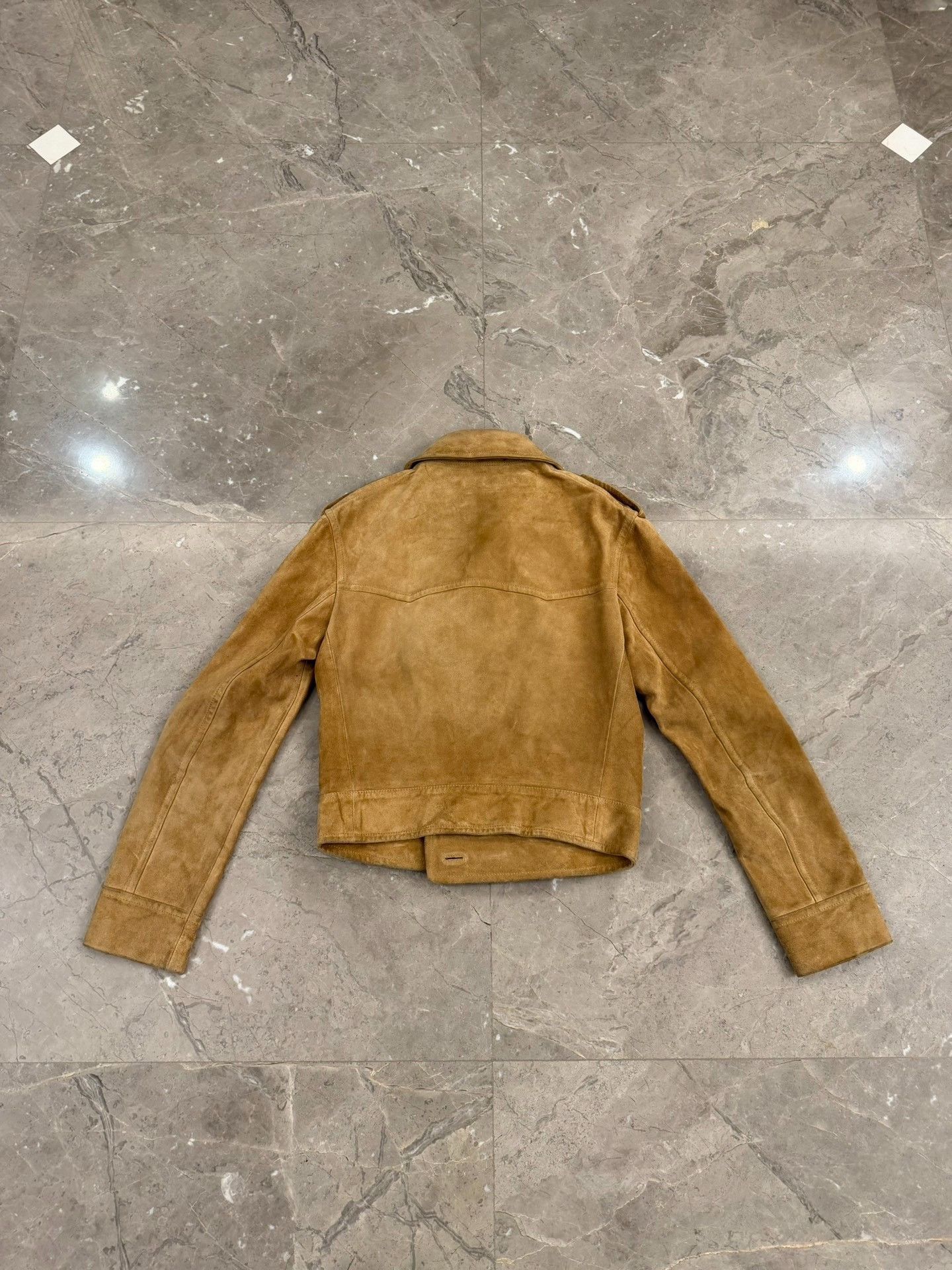 Saint Laurent Paris Saint Laurent Suede Napoleon Jacket Size 34 Size XS / US 0-2 / IT 36-38 - 6 Thumbnail