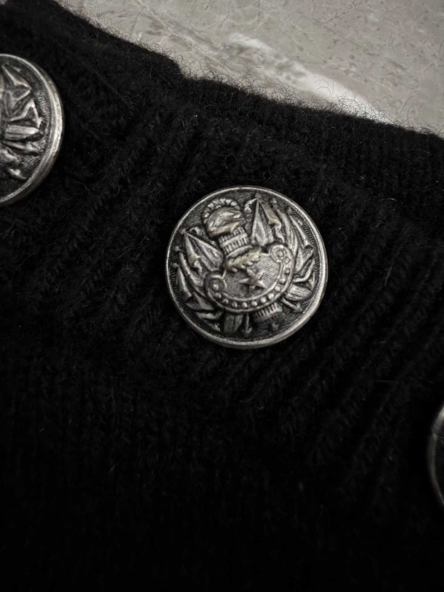 Balmain Balmain Cashmere Button Shoulder Sweater Size S Size US S / EU 44-46 / 1 - 4 Thumbnail