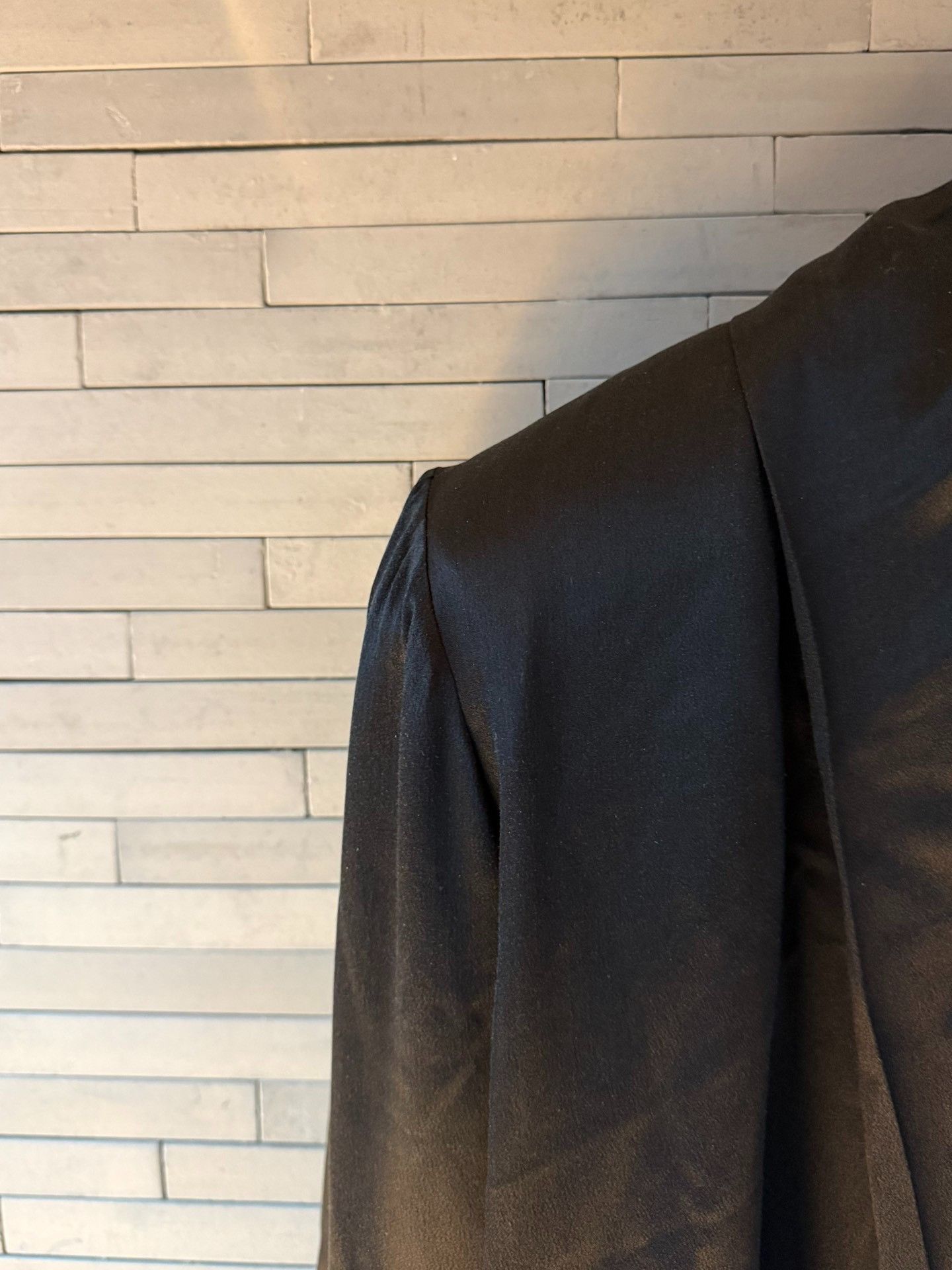 Saint Laurent Paris Saint Laurent Silk Satin Shawl Collar Shirt Size S Size US S / EU 44-46 / 1 - 5 Thumbnail