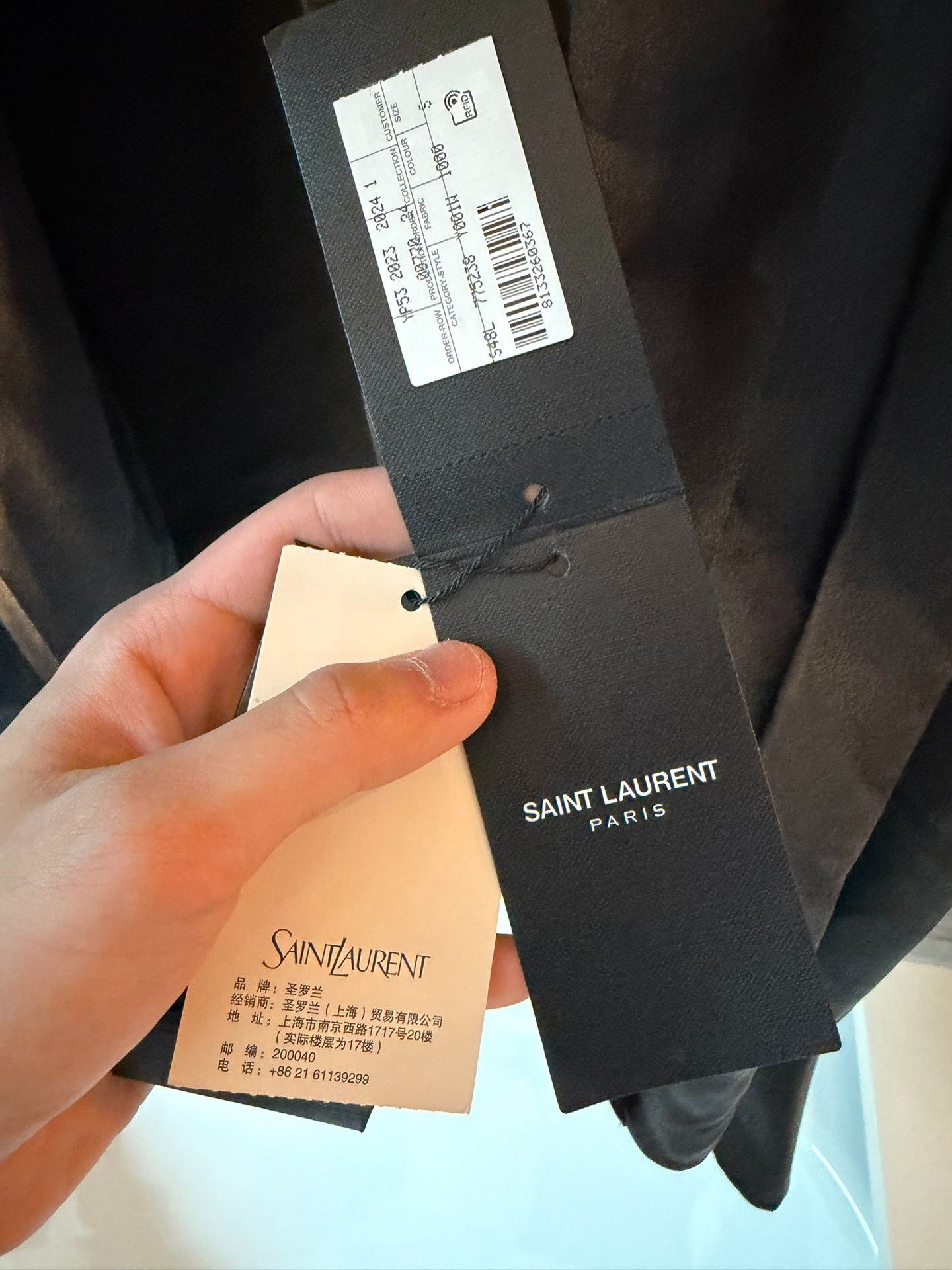 Saint Laurent Paris Saint Laurent Silk Satin Shawl Collar Shirt Size S Size US S / EU 44-46 / 1 - 7 Thumbnail