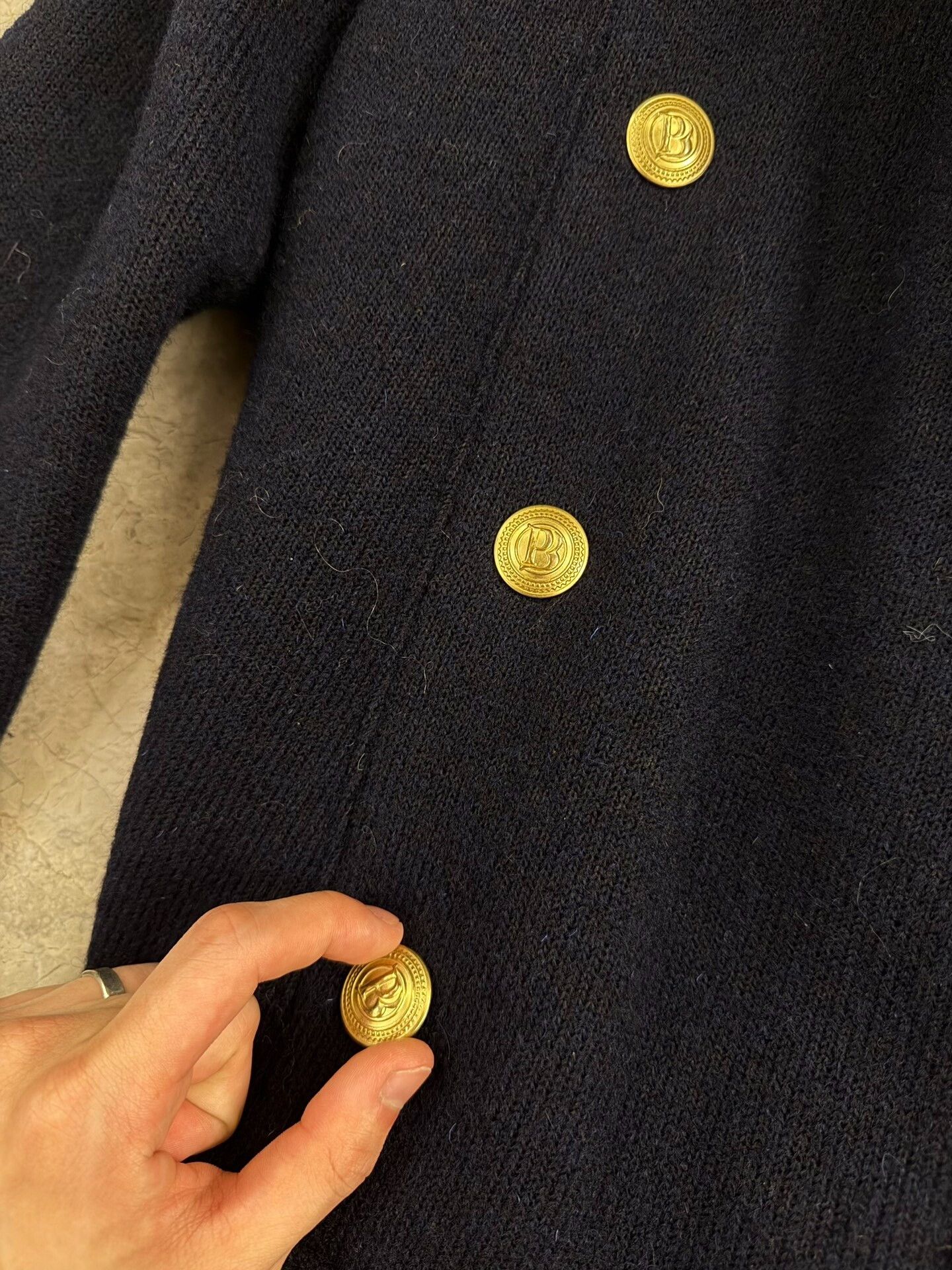 Pierre Balmain Pierre Balmain Napoleon Wool Jacket Size XS Size US XS / EU 42 / 0 - 5 Thumbnail