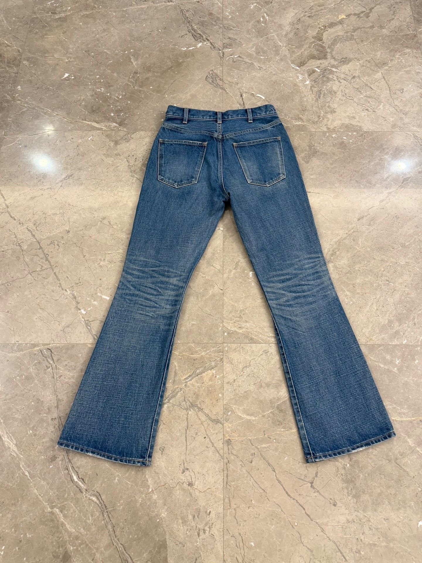 Celine Celine Triomphe Buckle Denim Jeans Size 27 Size US 27 - 3 Thumbnail