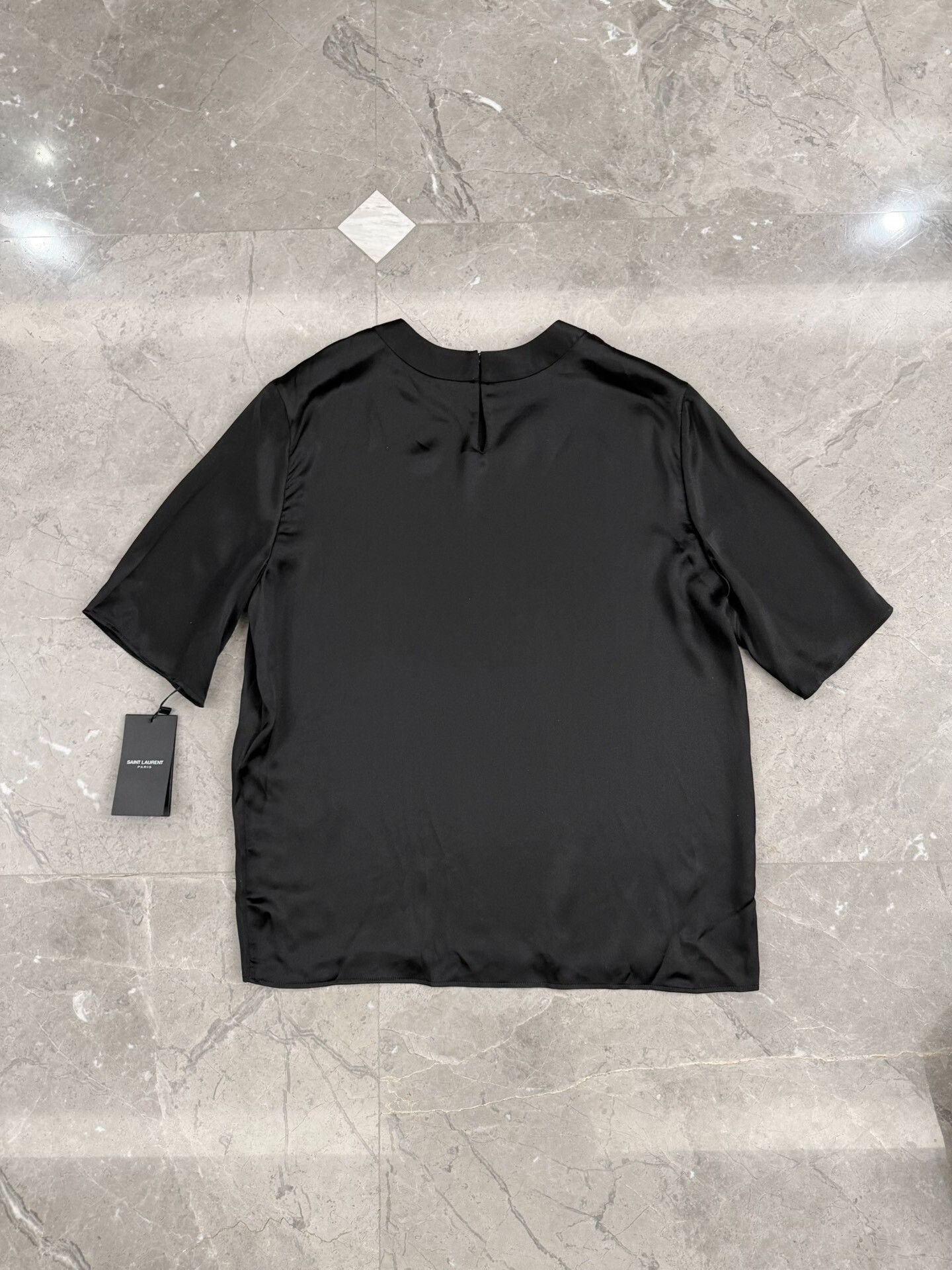 Saint Laurent Paris Saint Laurent Uniform Silk Blouse Size 36 Size XS / US 0-2 / IT 36-38 - 5 Thumbnail