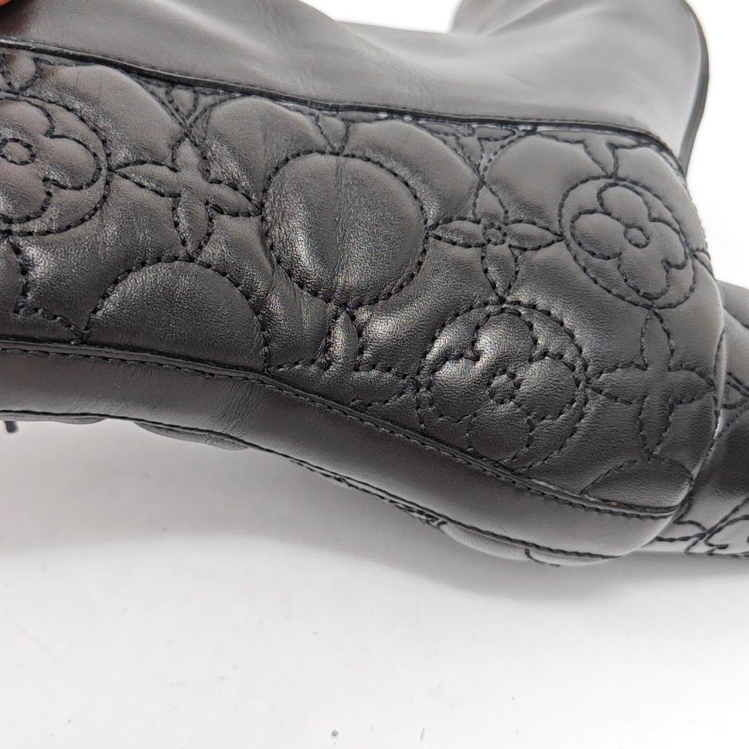 Louis Vuitton Louis Vuitton Monogram Embroidered Ankle Boots Size 35 Size US 5 / IT 35 - 10 Thumbnail