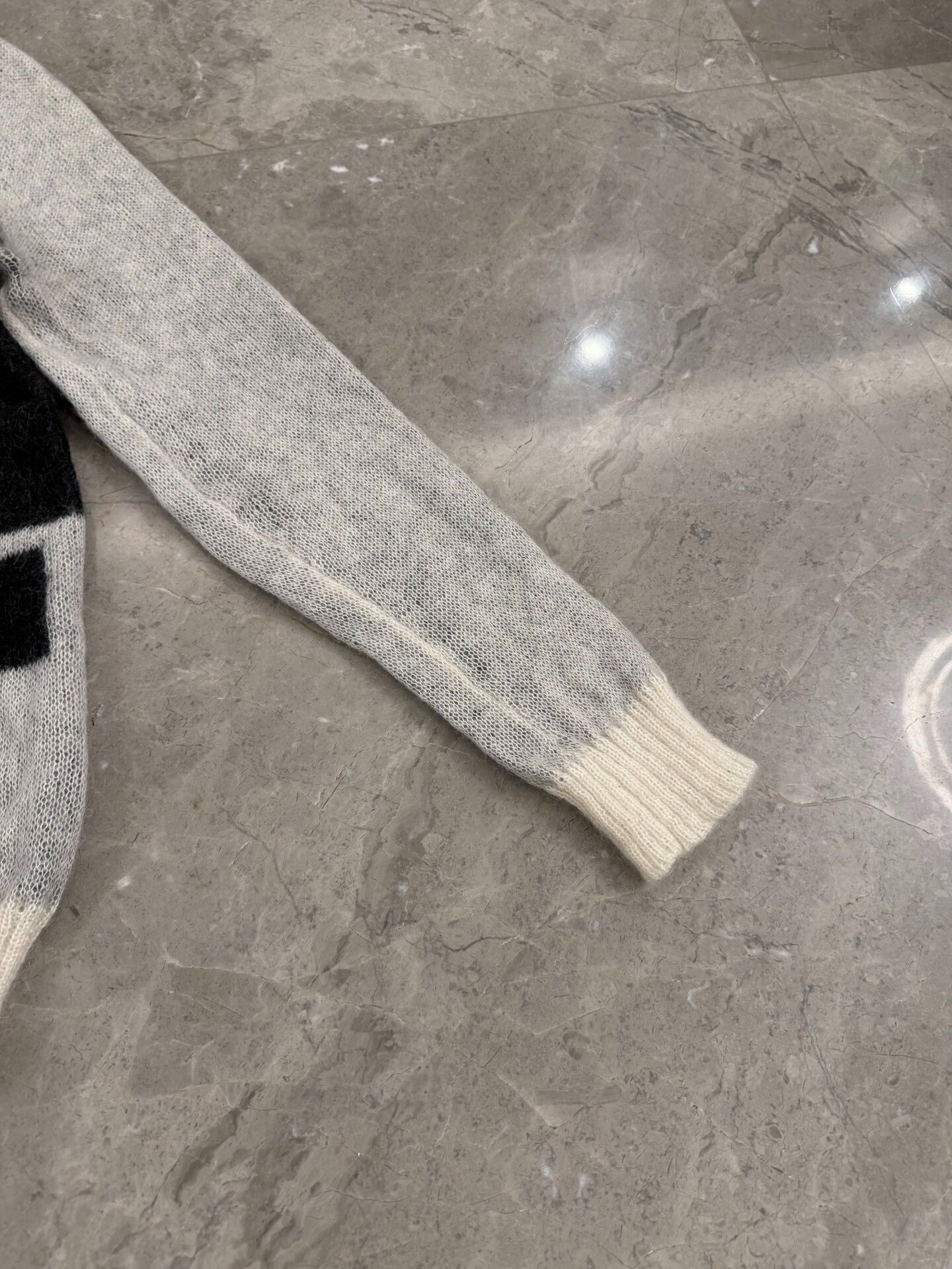 Dior Dior Geometric Mohair Knit Sweater Size S Size US S / EU 44-46 / 1 - 4 Thumbnail