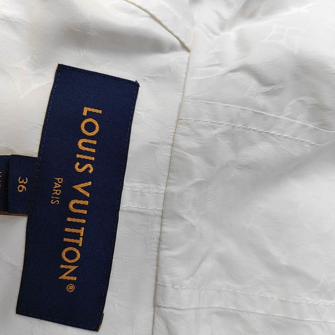 Louis Vuitton Louis Vuitton Monogram White Jacket Size 36 Size XS / US 0-2 / IT 36-38 - 6 Thumbnail