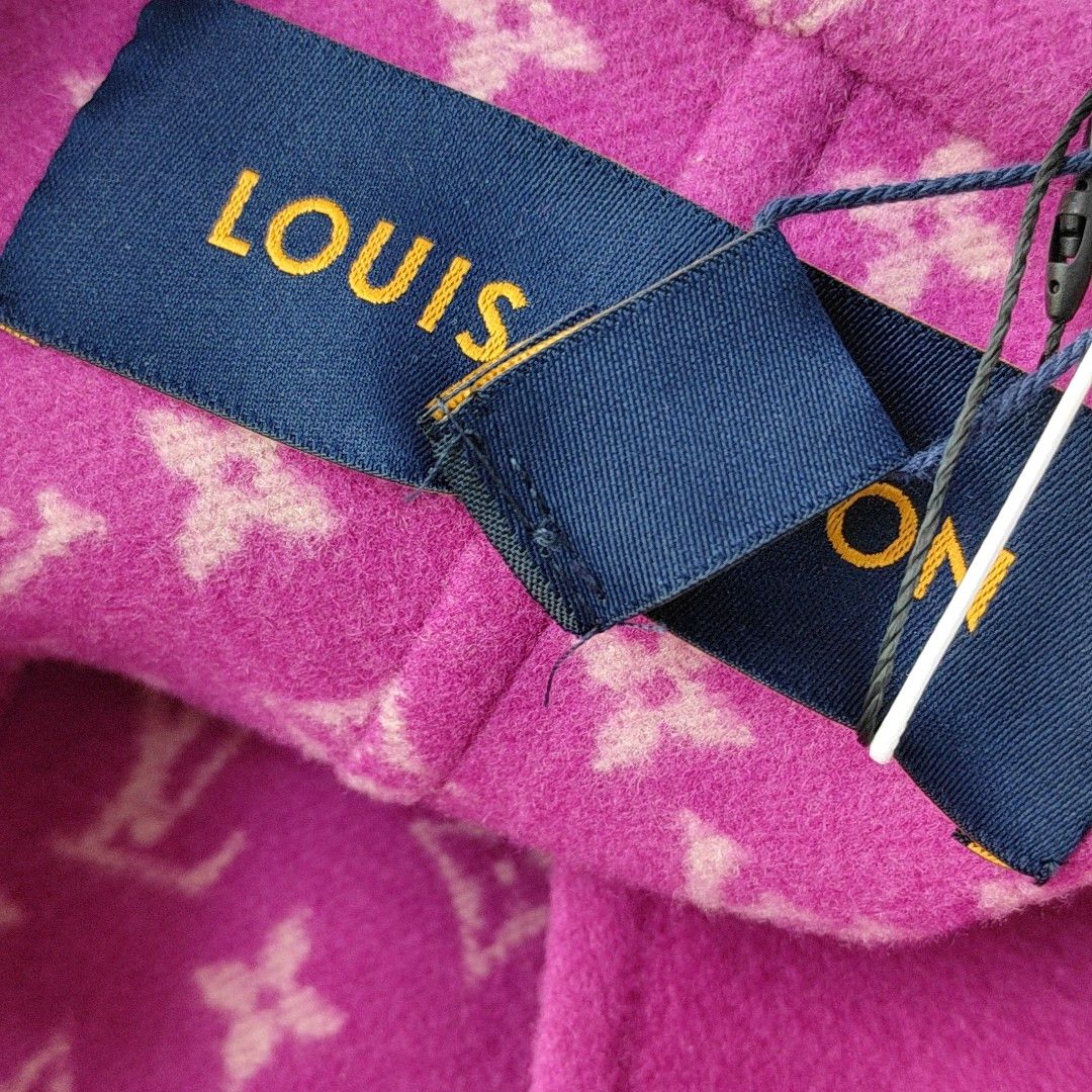 Louis Vuitton Louis Vuitton Monogram Wool Coat Size 40 Size M / US 6-8 / IT 42-44 - 6 Thumbnail