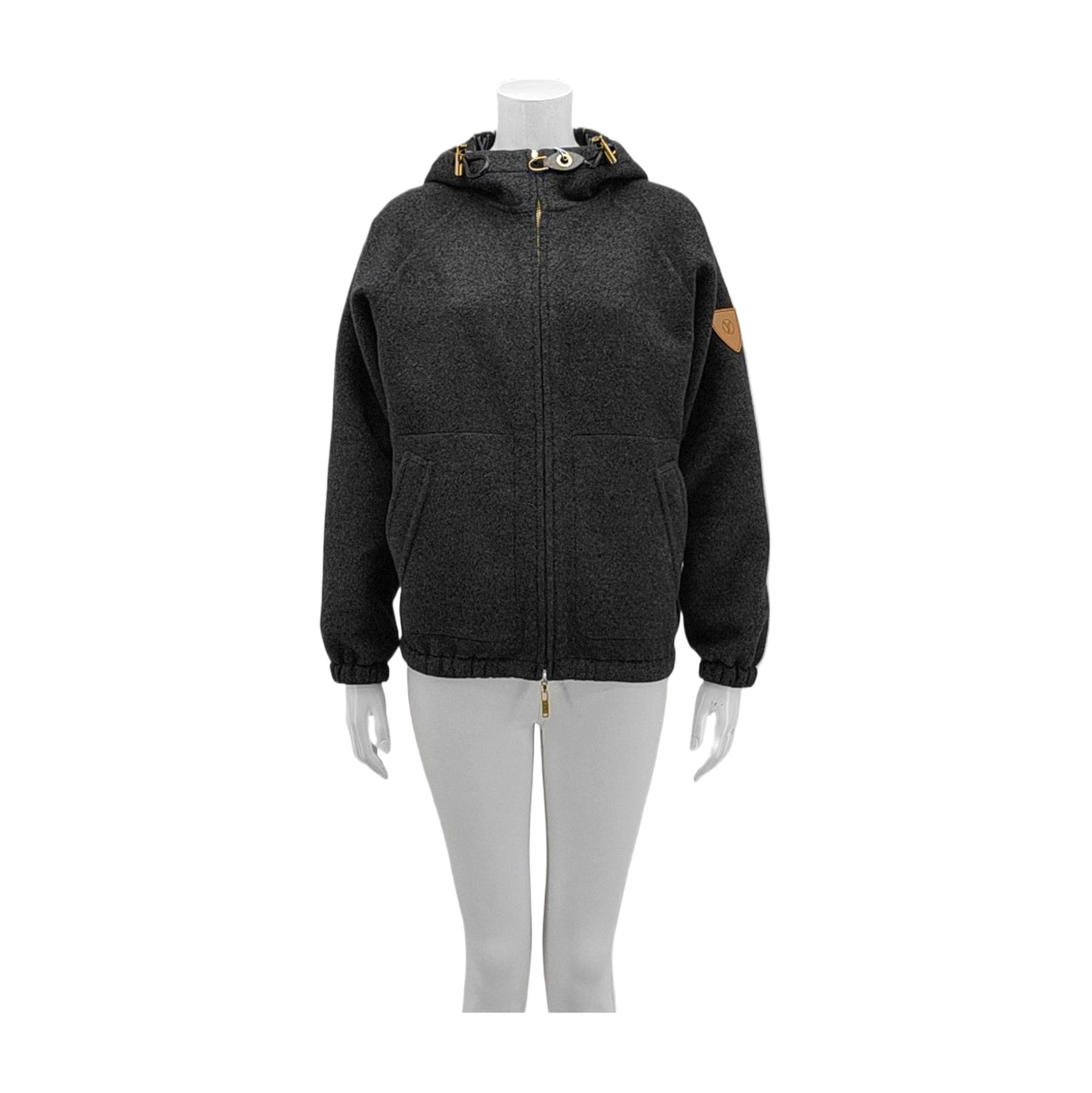 Louis Vuitton Louis Vuitton Monogram Wool Hoodie Jacket Size 32 Size XXS / US 00 / IT 34 - 2 Thumbnail
