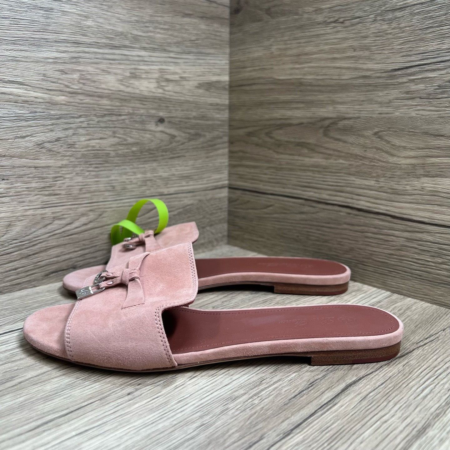 Loro Piana Loro Piana Summer Charms Suede Sandals Size 36.5 Size US 6.5 / IT 36.5 - 2 Thumbnail