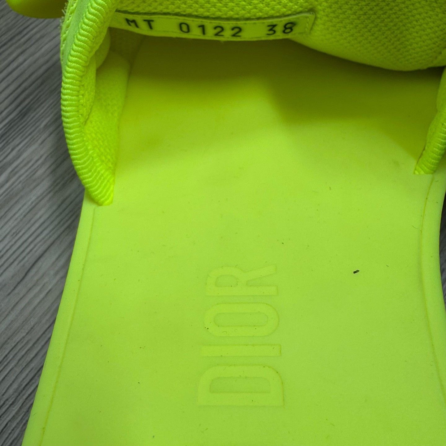Dior Dior Neon Green Sandals Size 38 Size US 8 / IT 38 - 7 Thumbnail