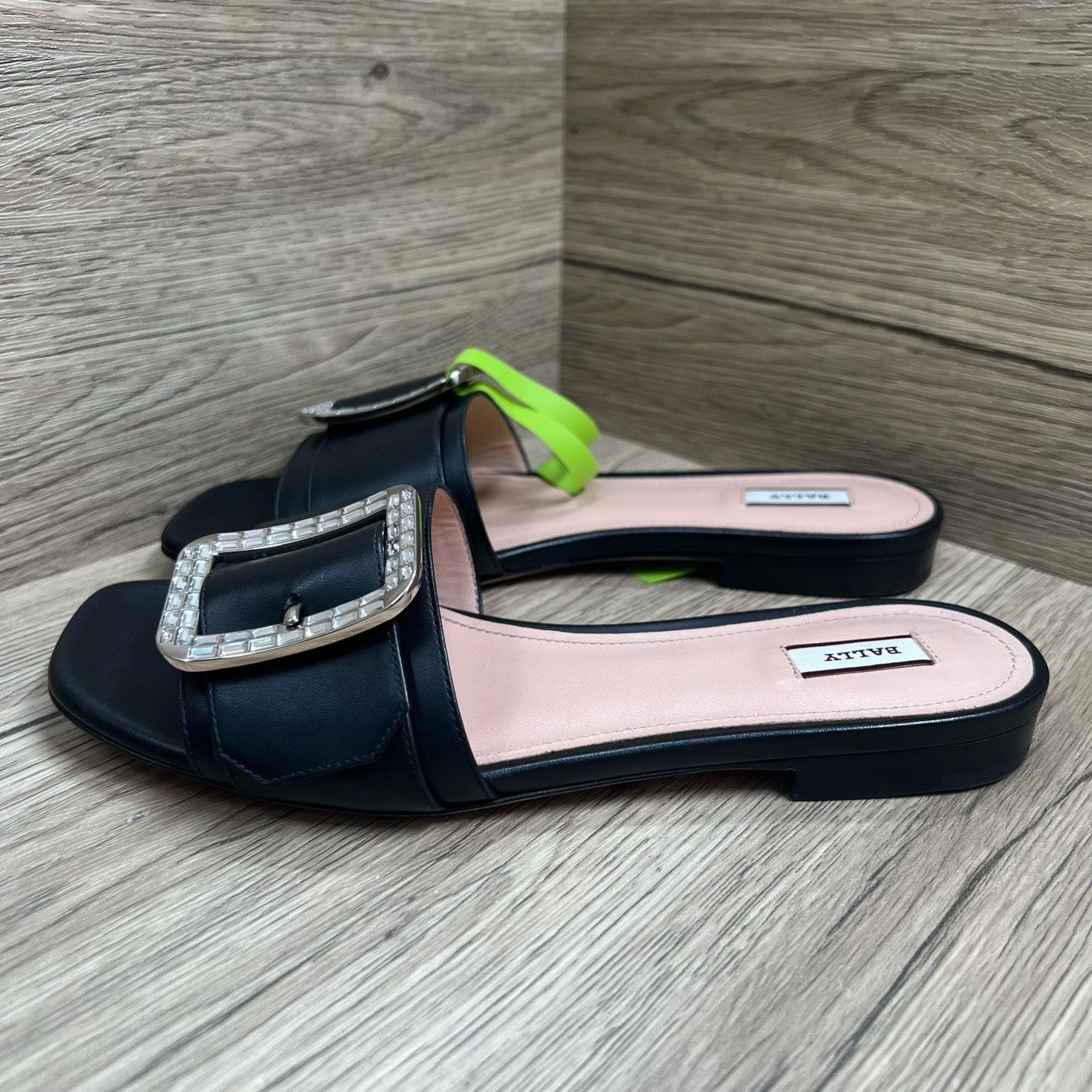 Bally Bally Crystal Buckle Sandals Size 36.5 Size US 6.5 / IT 36.5 - 2 Thumbnail