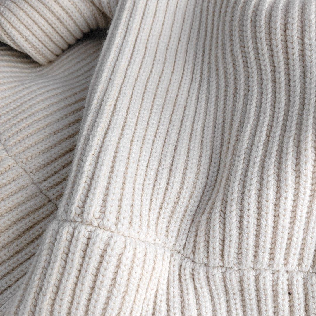 Louis Vuitton Louis Vuitton Ribbed Knit Wool Sweater Size M Size M / US 6-8 / IT 42-44 - 7 Thumbnail