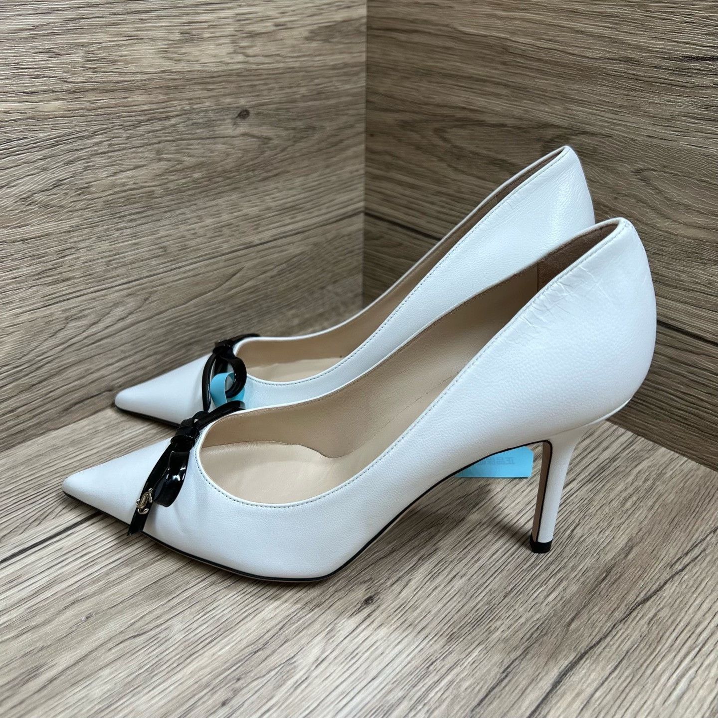 Jimmy Choo Jimmy Choo White Bow Pumps Size 36 Size US 6 / IT 36 - 2 Thumbnail