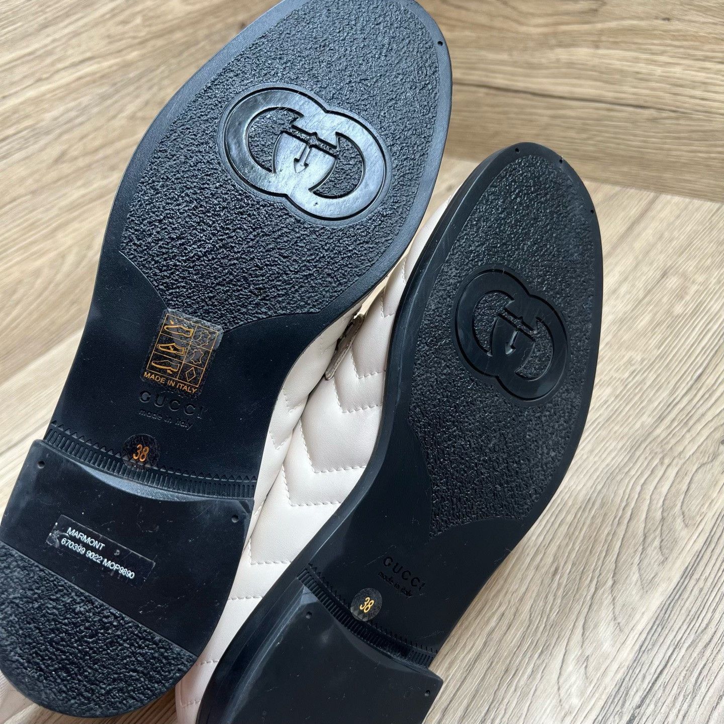 Gucci Gucci Marmont Quilted Loafers Size 38 Size US 8 / IT 38 - 6 Thumbnail