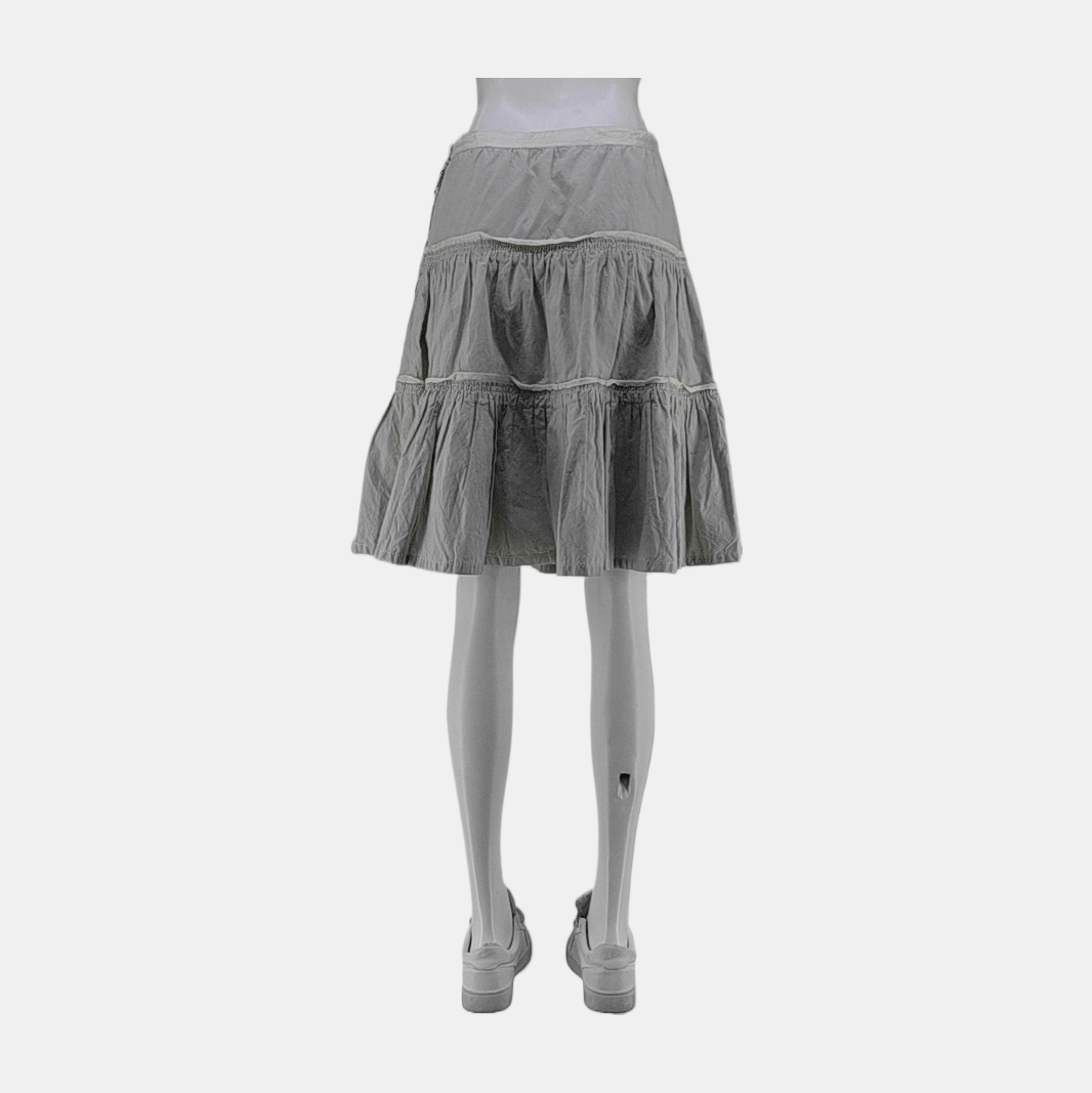 Louis Vuitton Louis Vuitton Tiered Cotton-Silk Skirt Size 38 Size 26" / US 2 / IT 38 - 2 Thumbnail