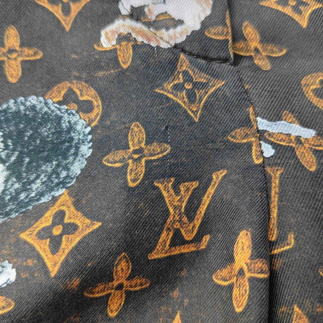 Louis Vuitton Louis Vuitton Monogram Silk Shorts Size 34 Size 25" / US 0 / IT 36 - 6 Thumbnail