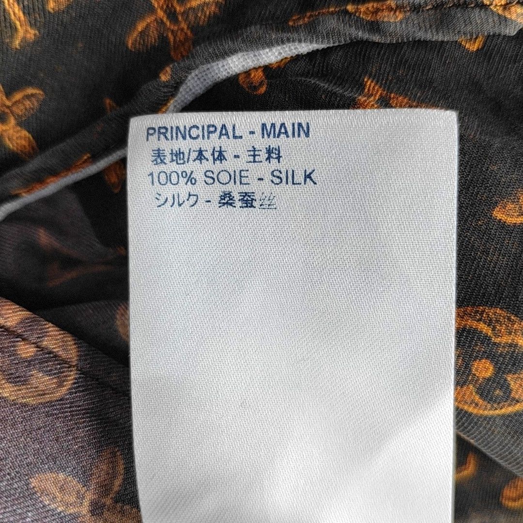 Louis Vuitton Louis Vuitton Monogram Silk Shorts Size 34 Size 25" / US 0 / IT 36 - 3 Thumbnail