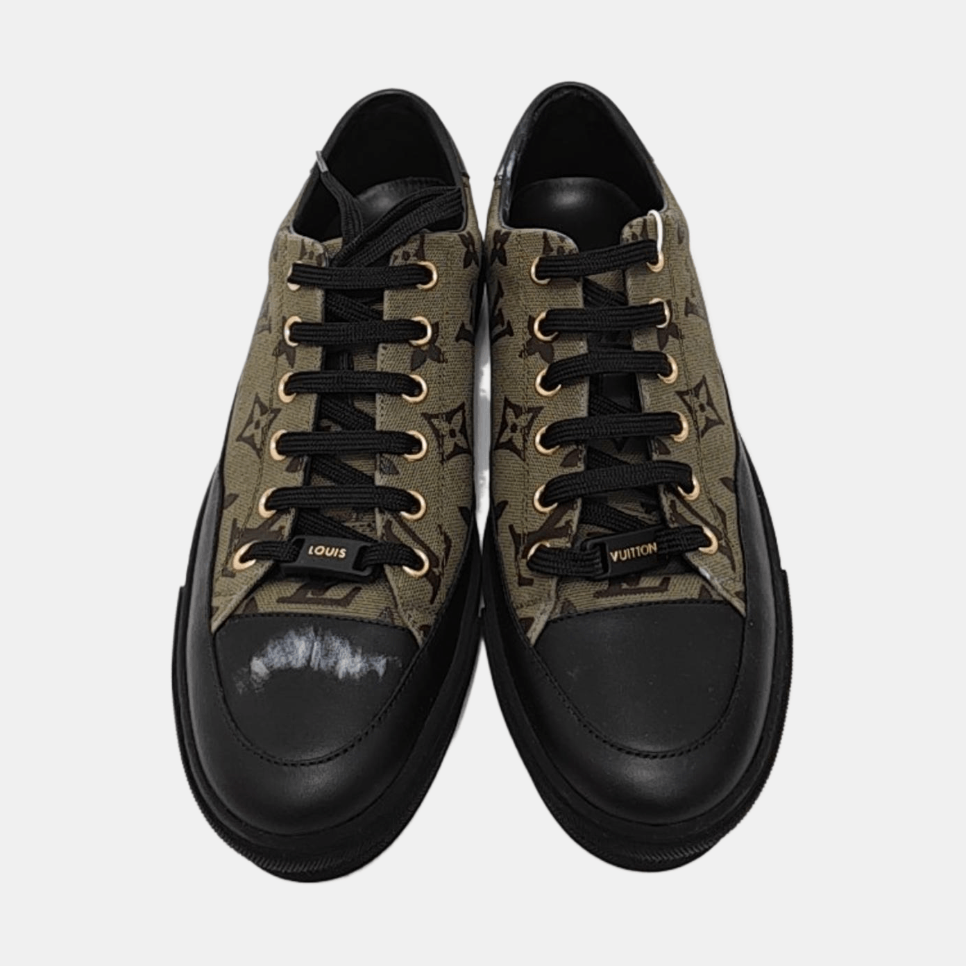 Louis Vuitton Louis Vuitton Monogram Canvas Low-Top Sneakers Size 37 Size US 7 / IT 37 - 3 Thumbnail