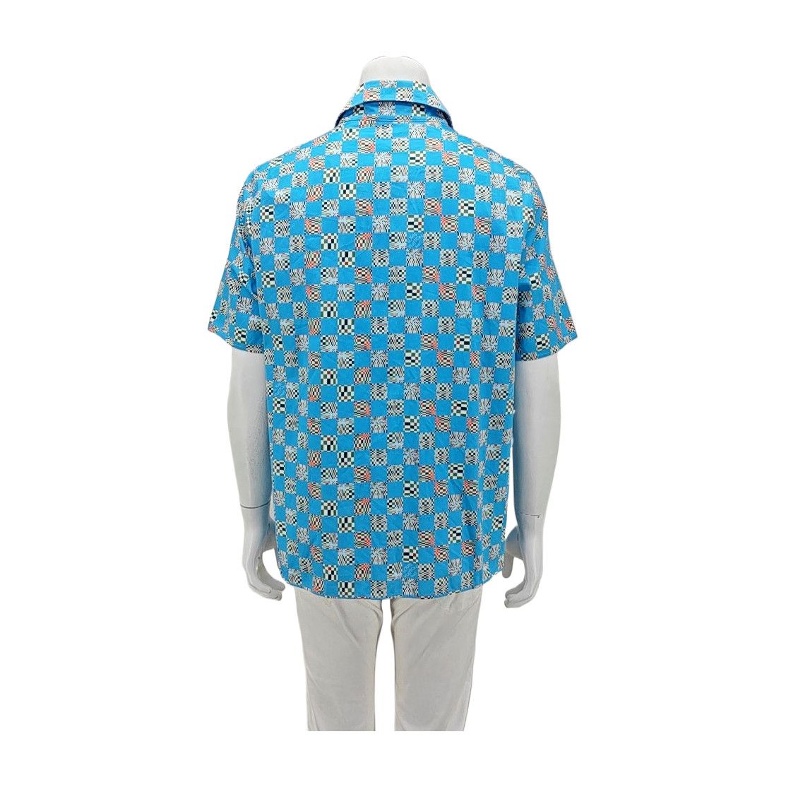 Louis Vuitton Louis Vuitton Checkerboard Shirt Size M Size US M / EU 48-50 / 2 - 2 Thumbnail