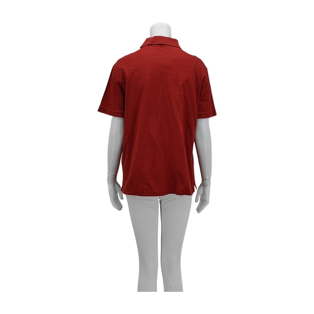 Louis Vuitton Louis Vuitton Red Polo Shirt Size L Size L / US 10 / IT 46 - 2 Thumbnail