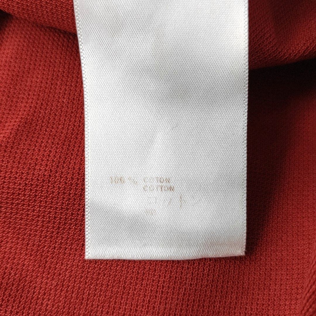 Louis Vuitton Louis Vuitton Red Polo Shirt Size L Size L / US 10 / IT 46 - 3 Thumbnail