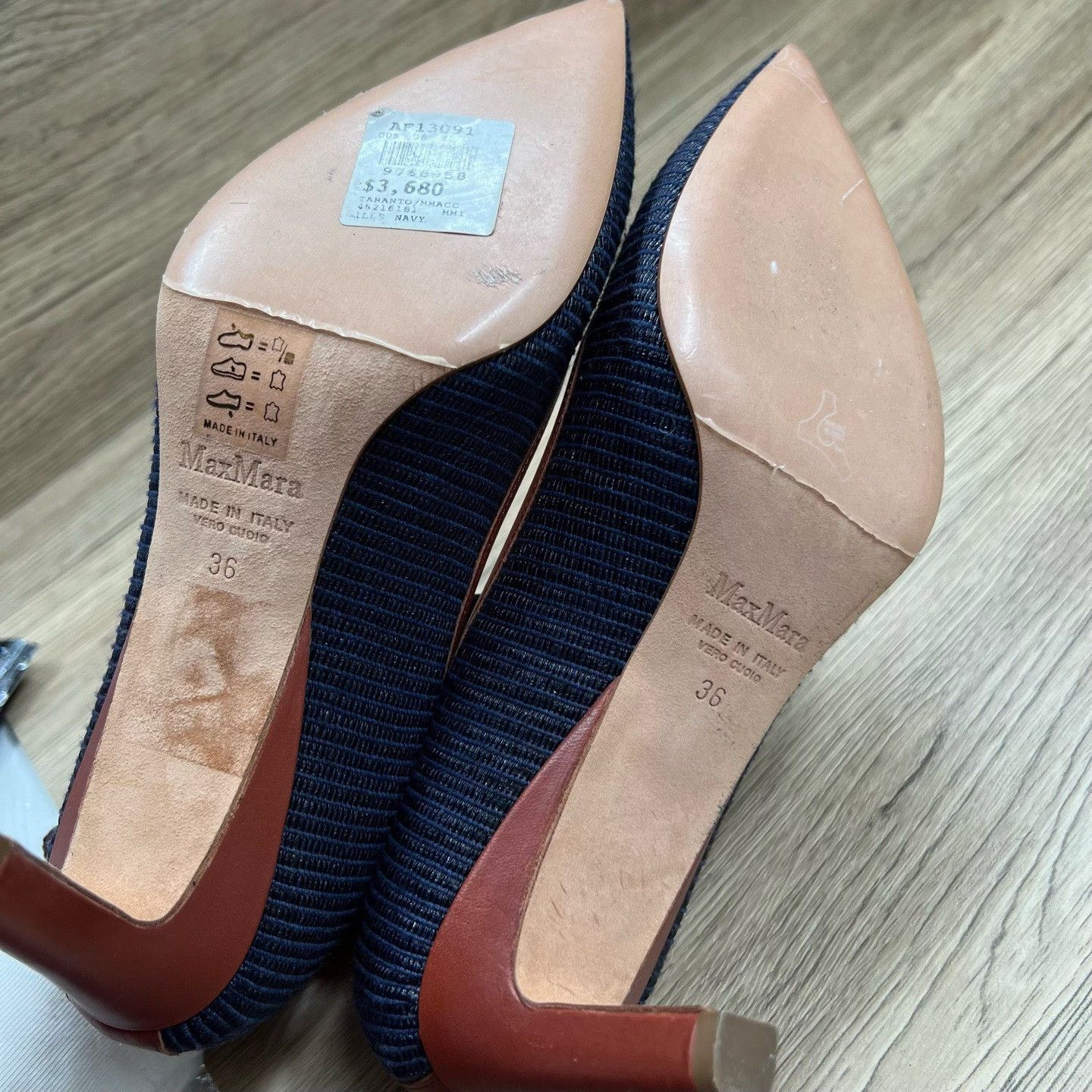 Max Mara MaxMara Pointed Toe Pumps Size 36 Size US 6 / IT 36 - 6 Thumbnail