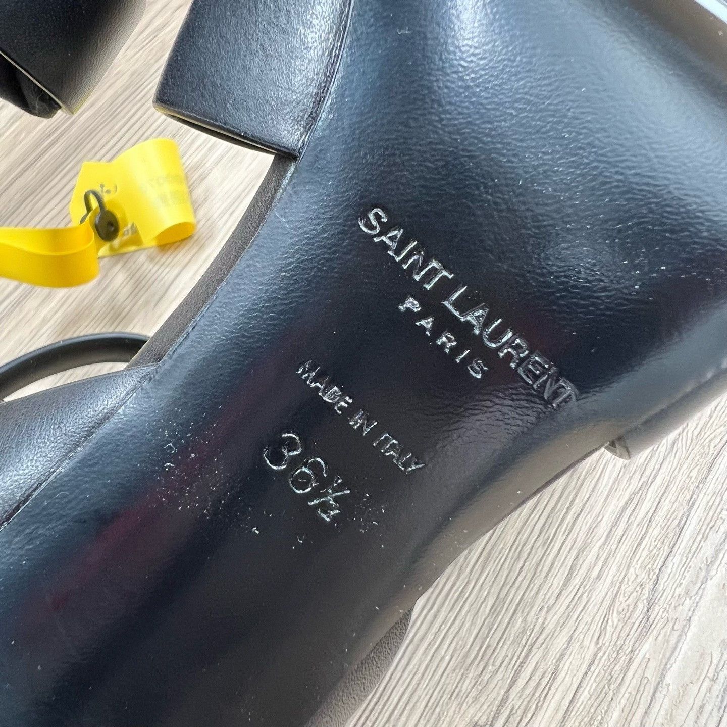 Saint Laurent Paris Saint Laurent Tribute Sandals Size 36.5 Size US 6.5 / IT 36.5 - 7 Thumbnail