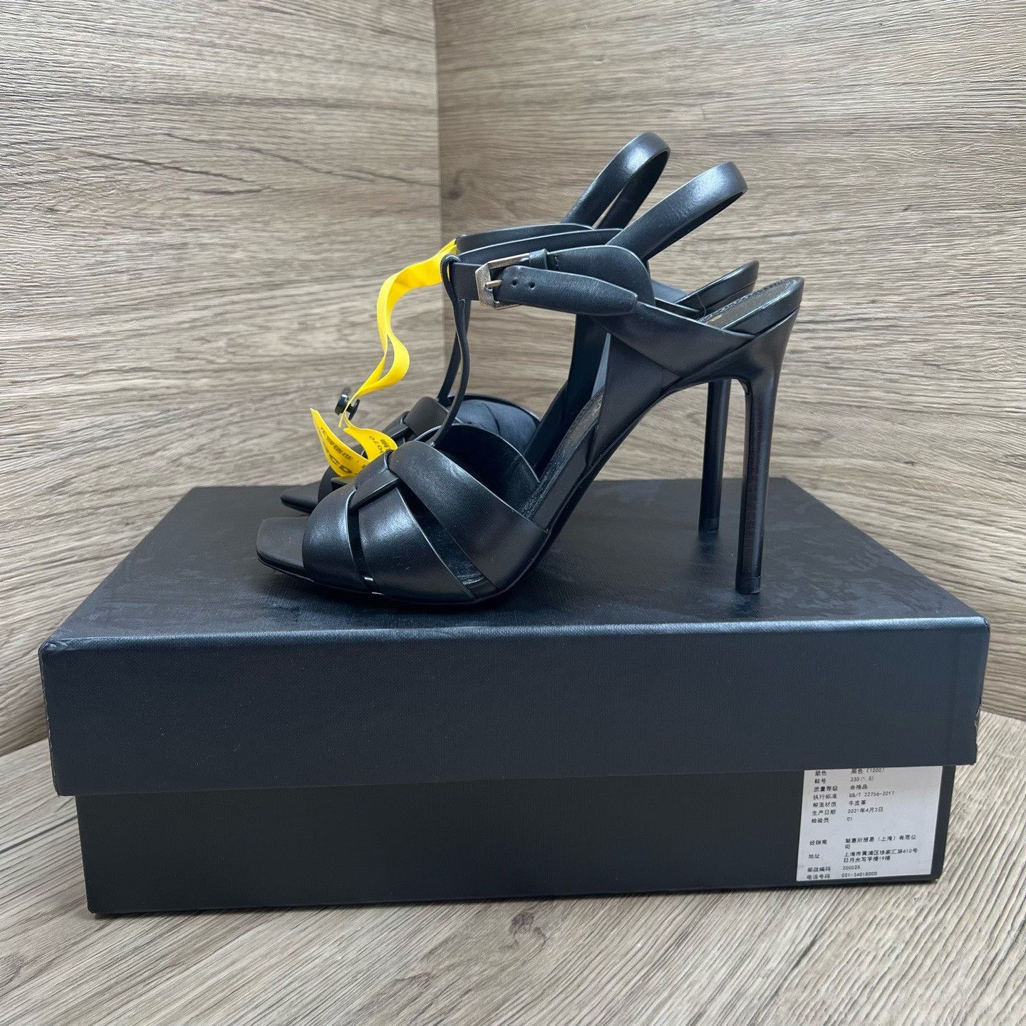 Saint Laurent Paris Saint Laurent Tribute Sandals Size 36.5 Size US 6.5 / IT 36.5 - 2 Thumbnail