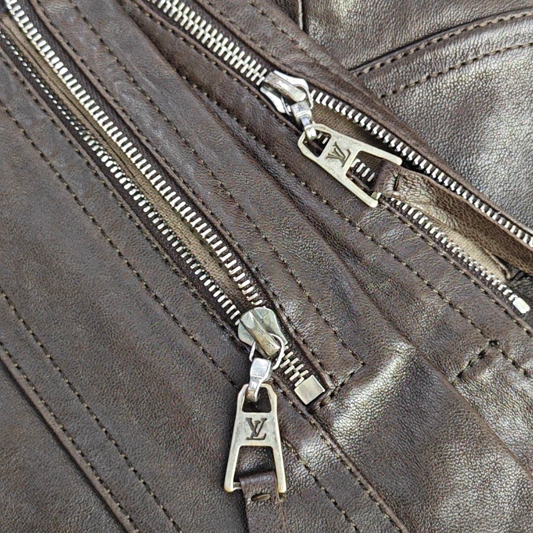 Louis Vuitton Louis Vuitton Lambskin Leather Pants Size 38 Size 27" / US 4 / IT 40 - 7 Thumbnail