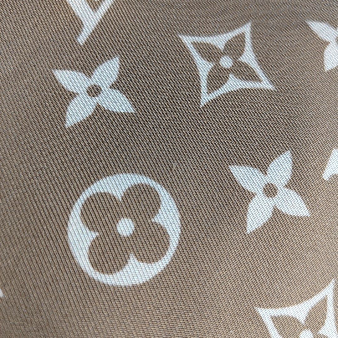Louis Vuitton Louis Vuitton Monogram Silk Pants Size 38 Size 27" / US 4 / IT 40 - 8 Thumbnail