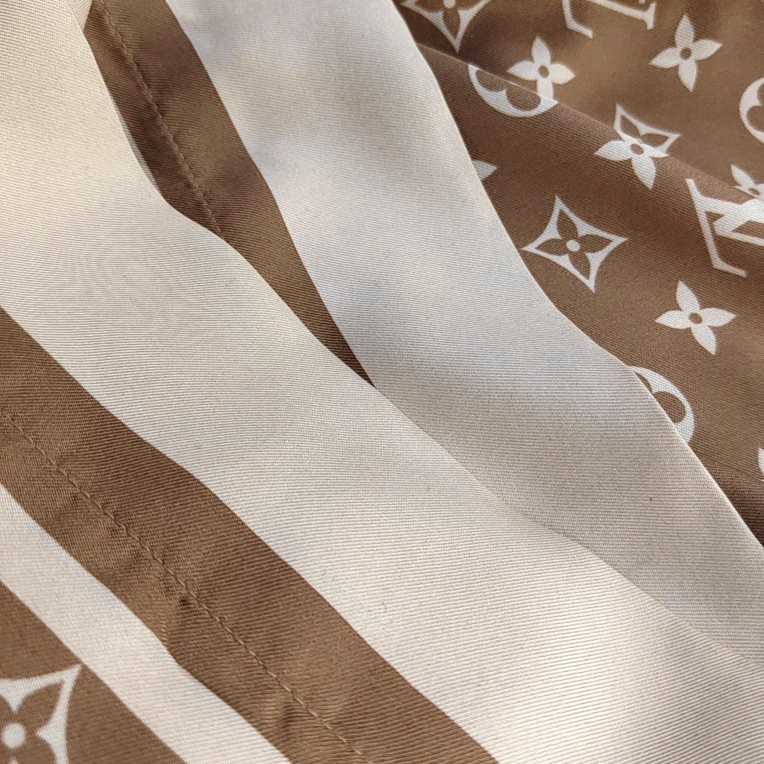 Louis Vuitton Louis Vuitton Monogram Silk Pants Size 38 Size 27" / US 4 / IT 40 - 9 Thumbnail