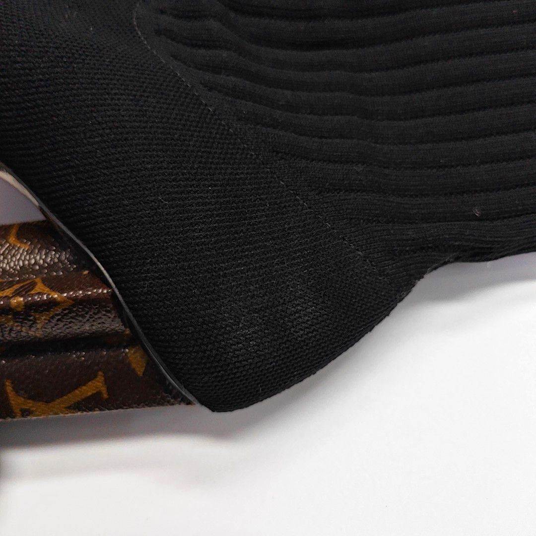 Louis Vuitton Louis Vuitton Monogram Heel Knit Boots Size 36 Size US 6 / IT 36 - 8 Thumbnail