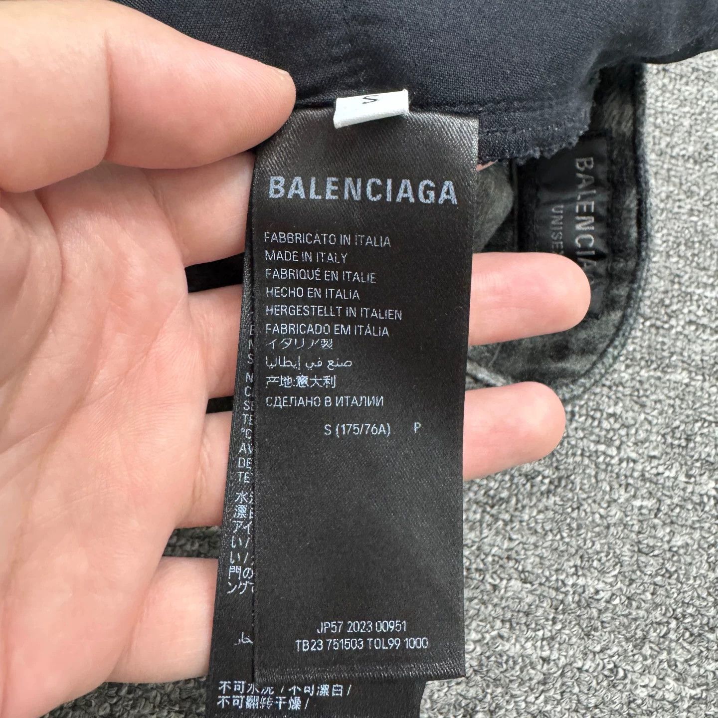 Balenciaga Balenciaga Washed Polyester Casual Pants Size S Size US 30 / EU 46 - 4 Thumbnail