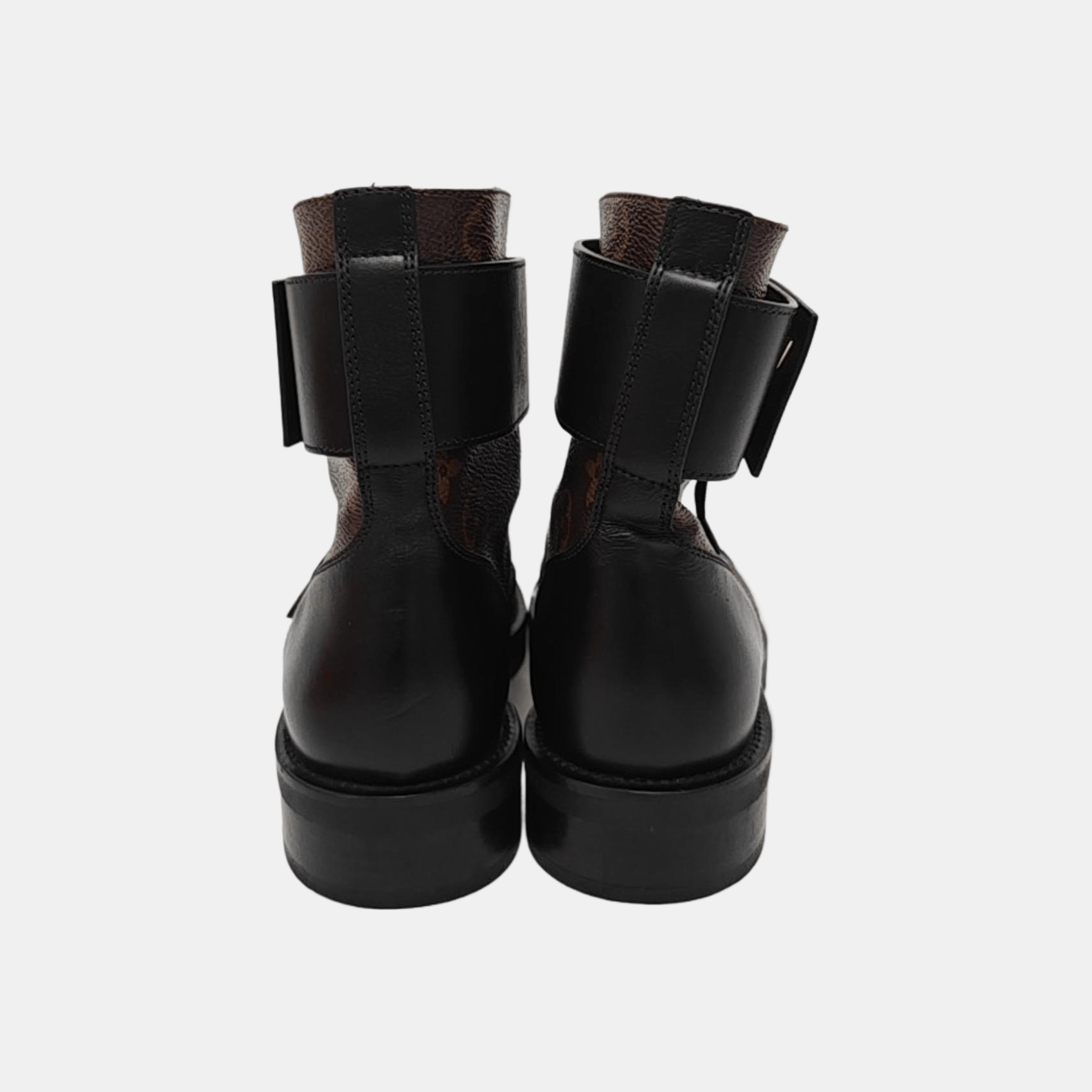 Louis Vuitton Louis Vuitton Monogram Leather Boots Size 36 Size US 6 / IT 36 - 4 Thumbnail