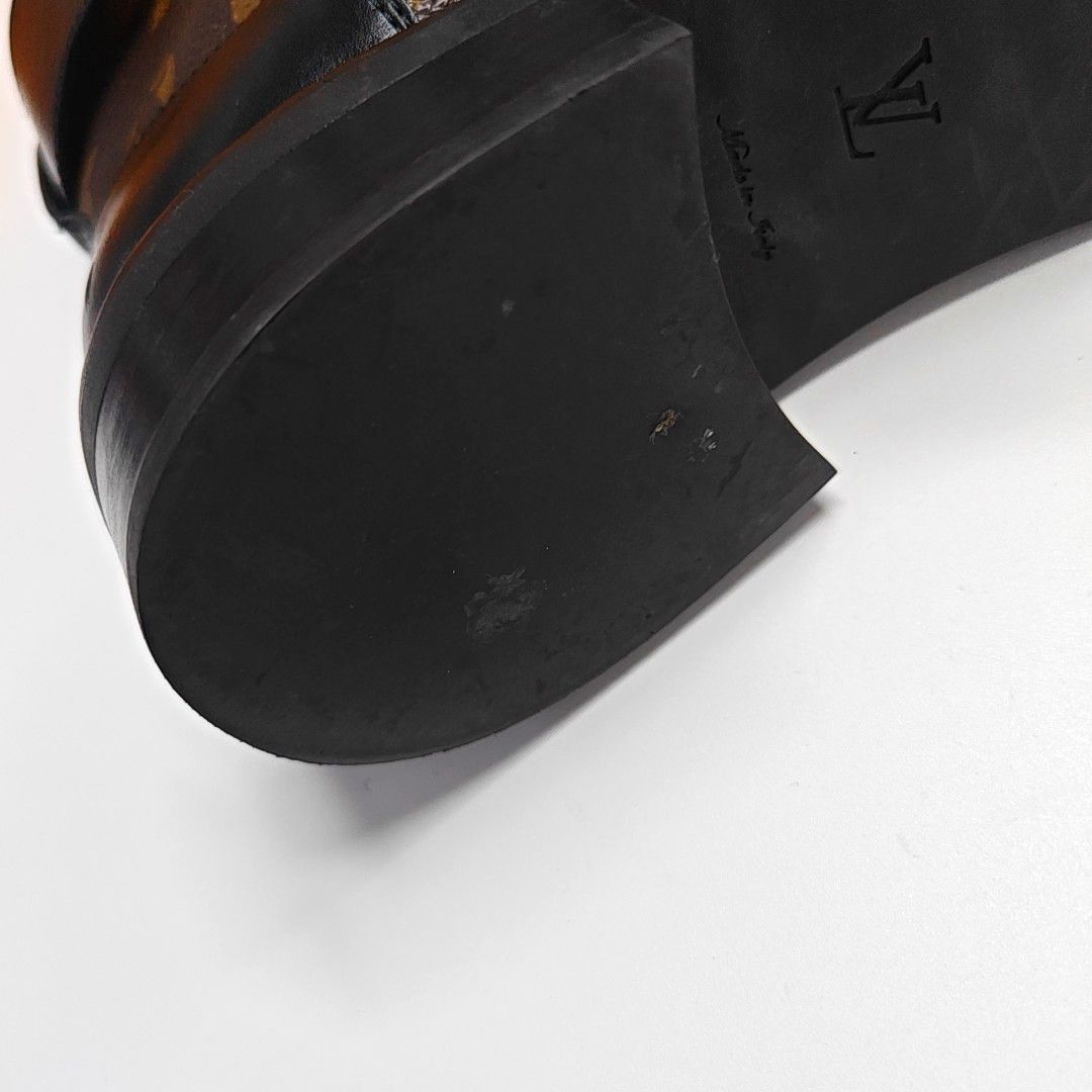 Louis Vuitton Louis Vuitton Monogram Leather Boots Size 36 Size US 6 / IT 36 - 12 Thumbnail