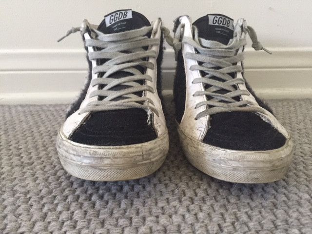 golden goose hi slide