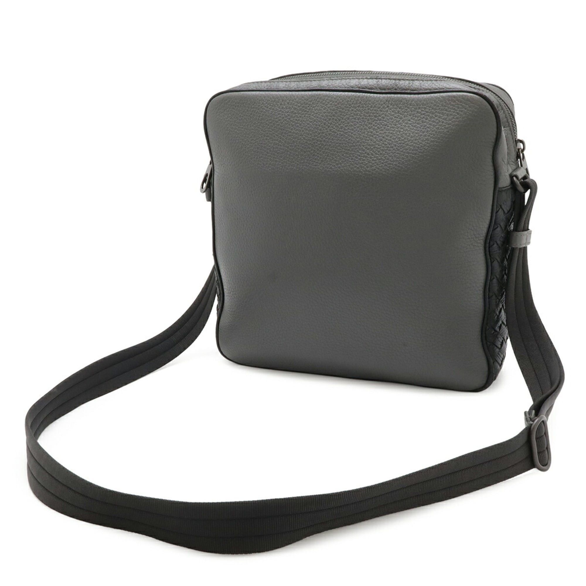 Bottega Veneta Bottega Veneta Intrecciato Shoulder Bag Black 451152 Size ONE SIZE - 3 Thumbnail