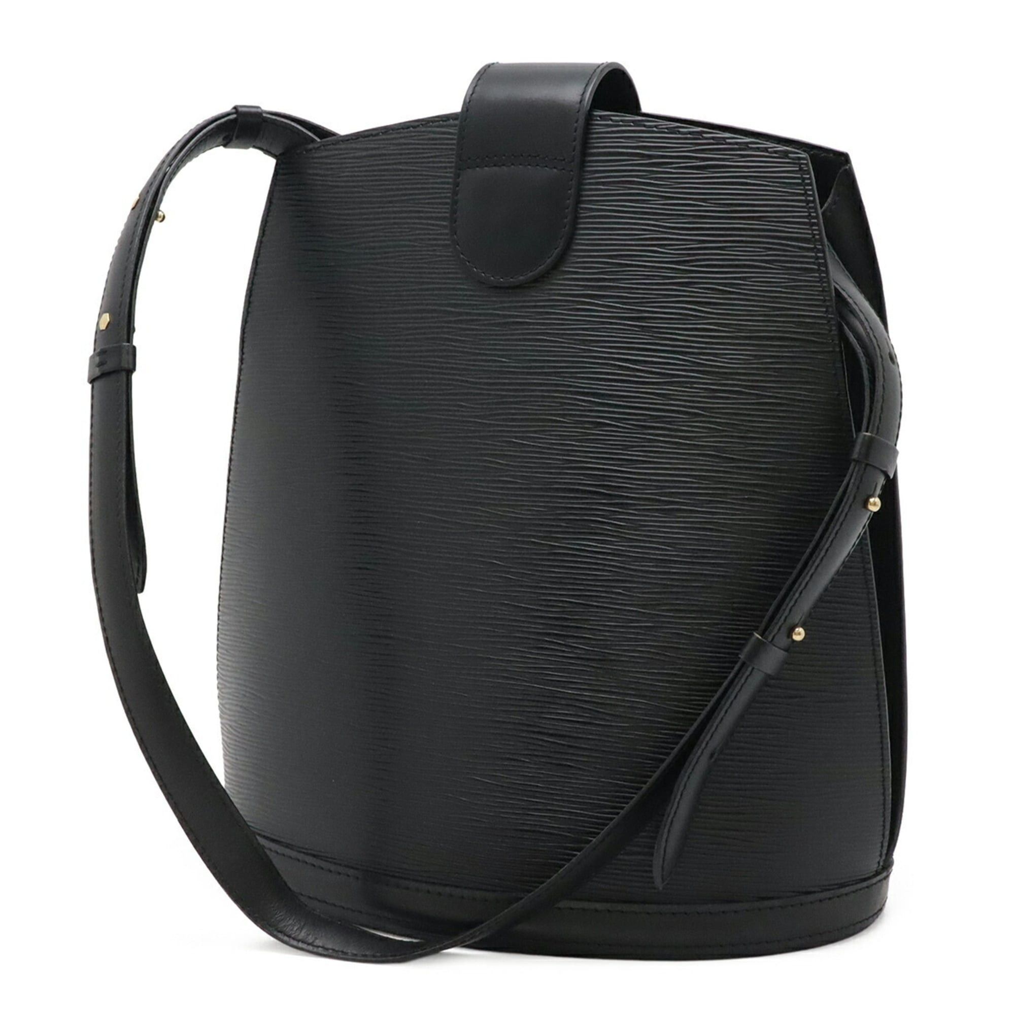 Louis Vuitton LOUIS VUITTON Epi Cluny Shoulder Bag, Leather, Noir Black, M52252 Size ONE SIZE - 3 Thumbnail