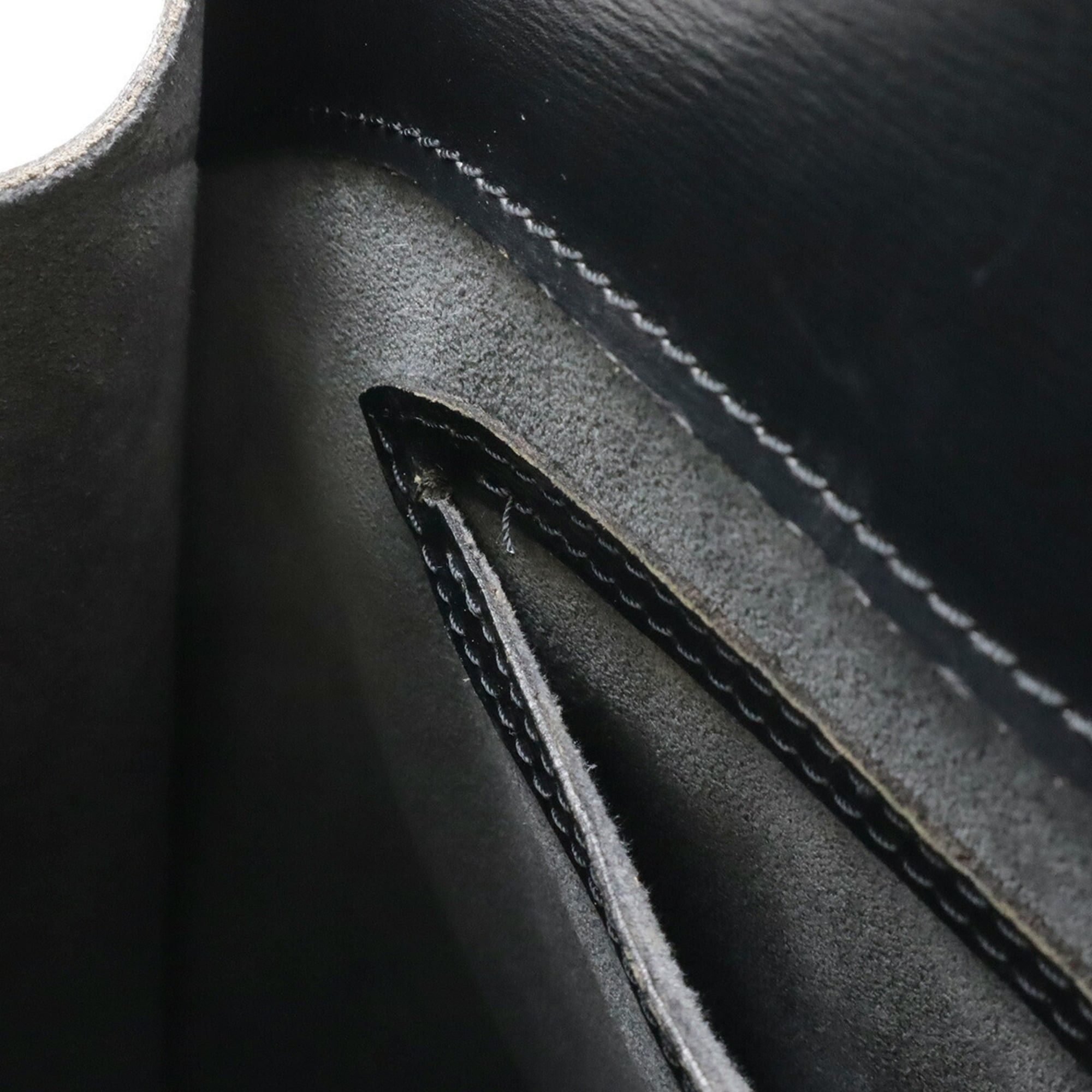 Louis Vuitton LOUIS VUITTON Epi Cluny Shoulder Bag, Leather, Noir Black, M52252 Size ONE SIZE - 8 Thumbnail